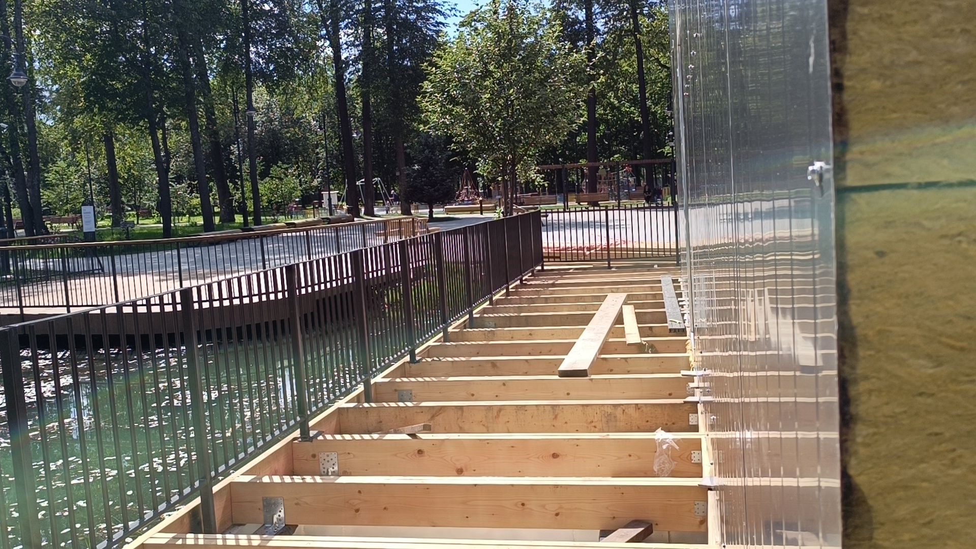 парк, строительство, лобня, киово, собчак,