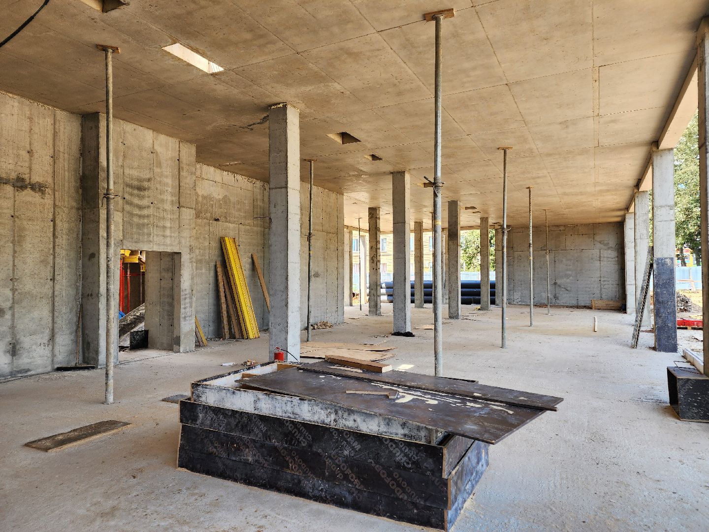 Чехов, улица Мира, детская поликлиника, строительство, строительная готовность объекта, нацпроект Здравоохранение, губернатор Московской области, строительство объектов социальной инфраструктуры,