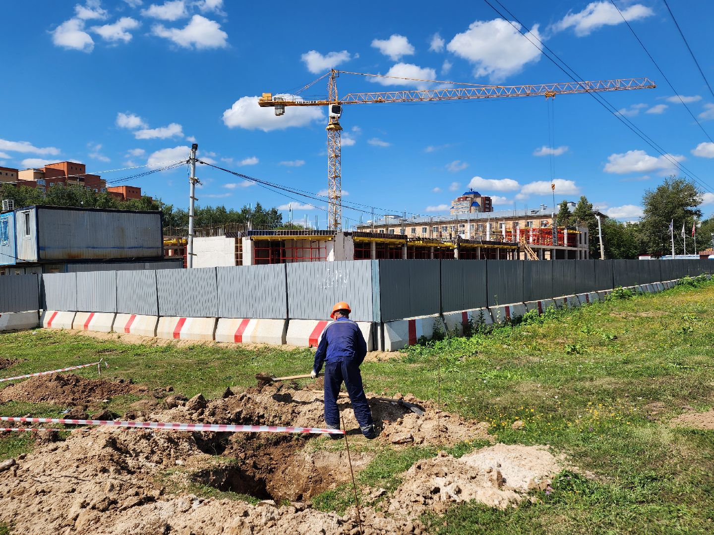 Чехов, улица Мира, детская поликлиника, строительство, строительная готовность объекта, нацпроект Здравоохранение, губернатор Московской области, строительство объектов социальной инфраструктуры,