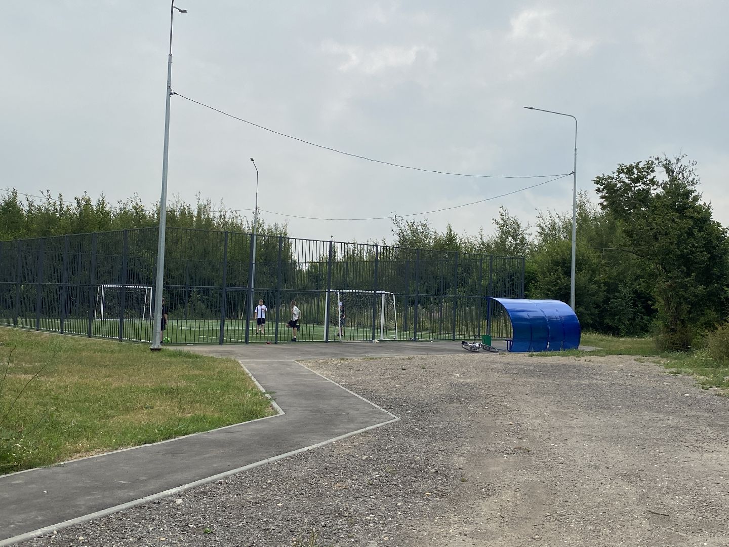 обход территории власиха, обращений жителей, Власиха мкр Заозерный, спортивная площадка власиха, футбольное поле власиха,