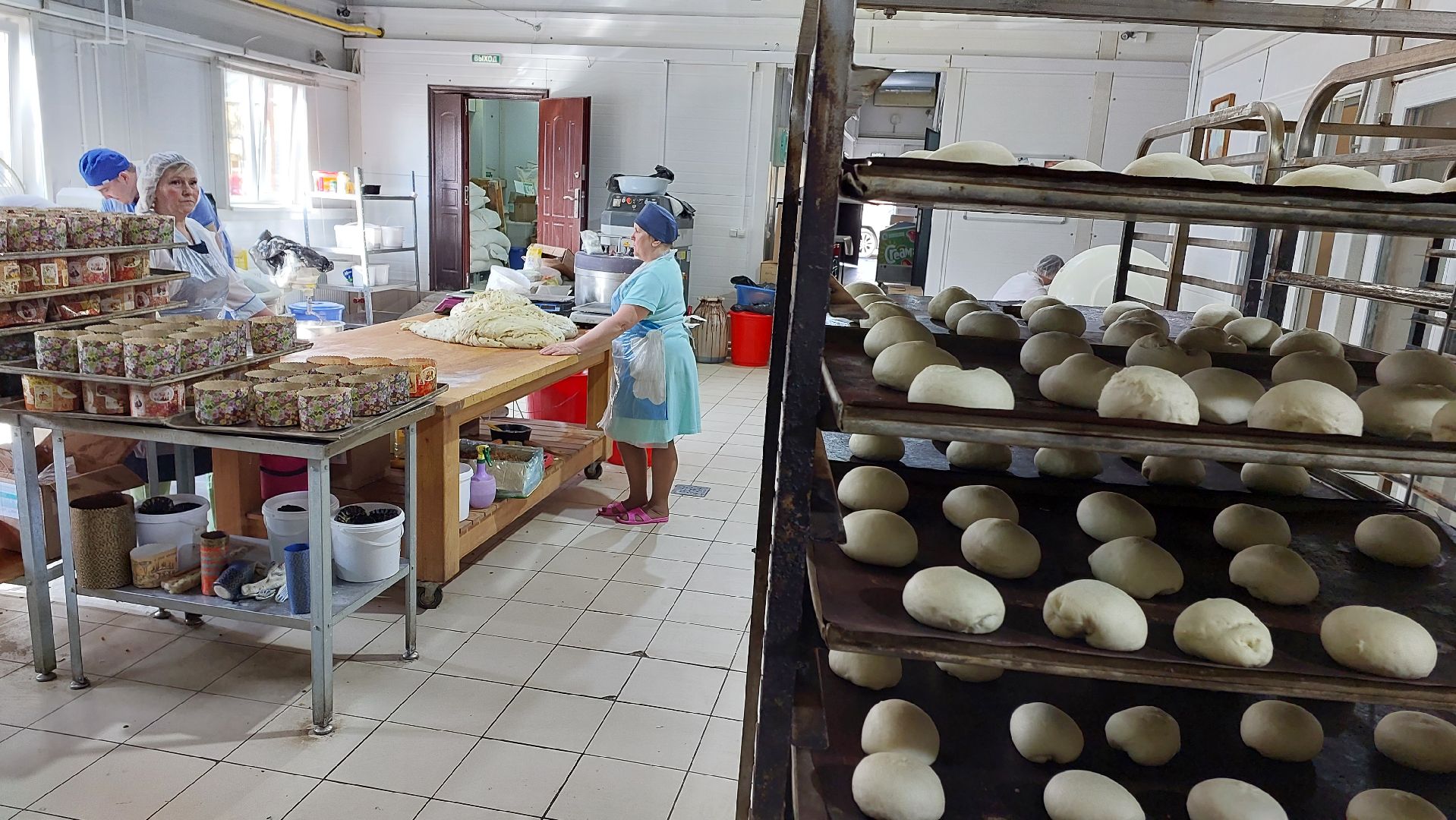 пасха, куличи, серпухов, храм, христианство, пекарня