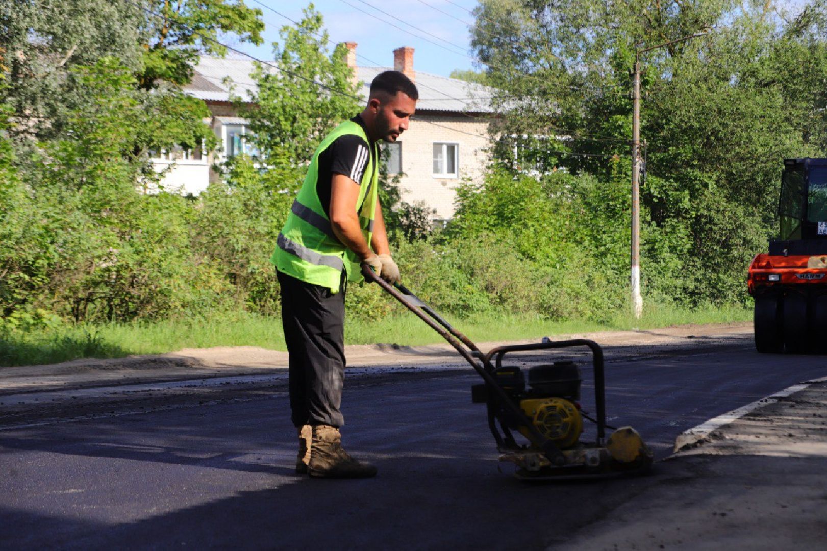 воскресенск, ремонт дорог, дороги,