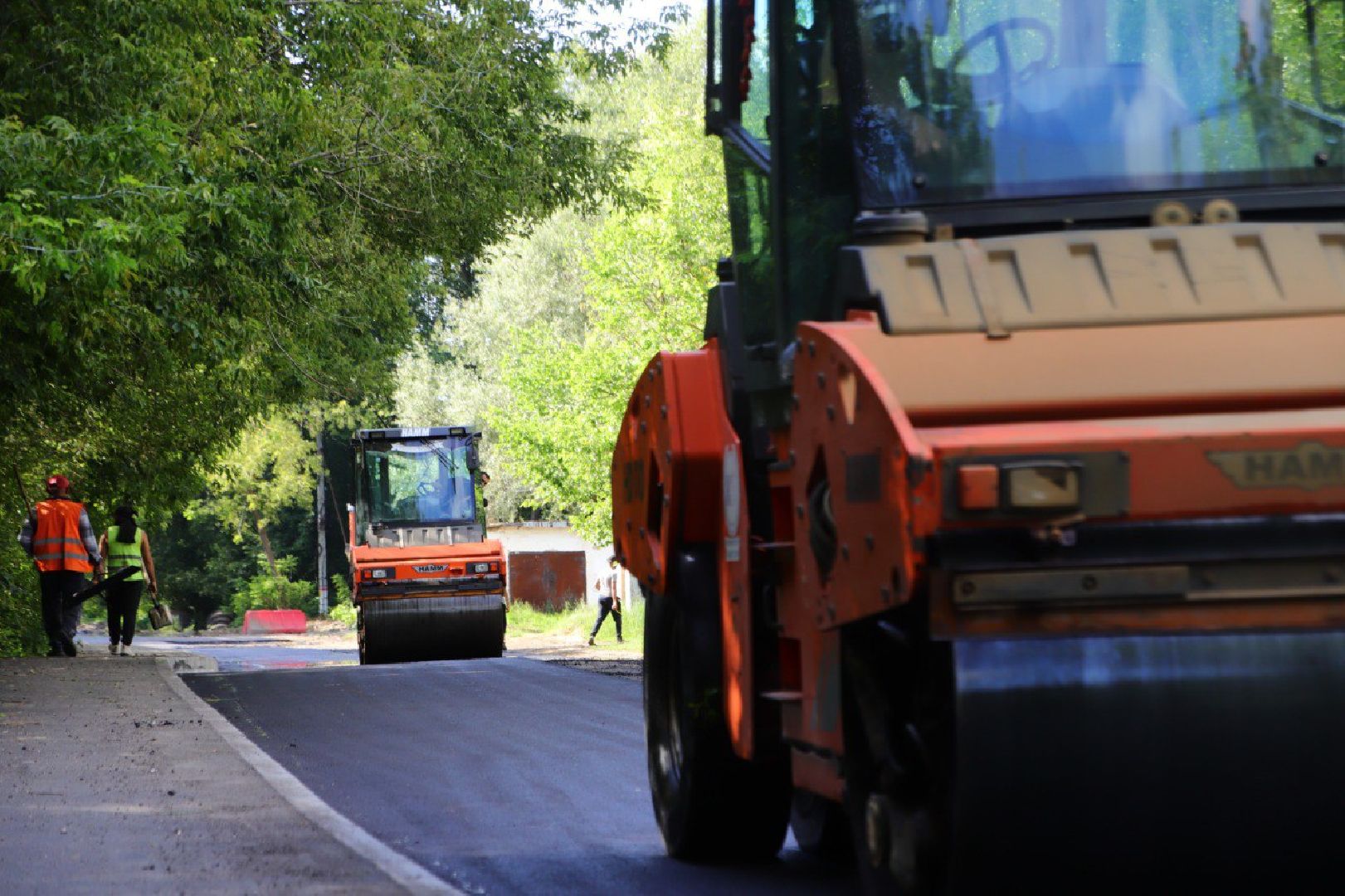 воскресенск, ремонт дорог, дороги,