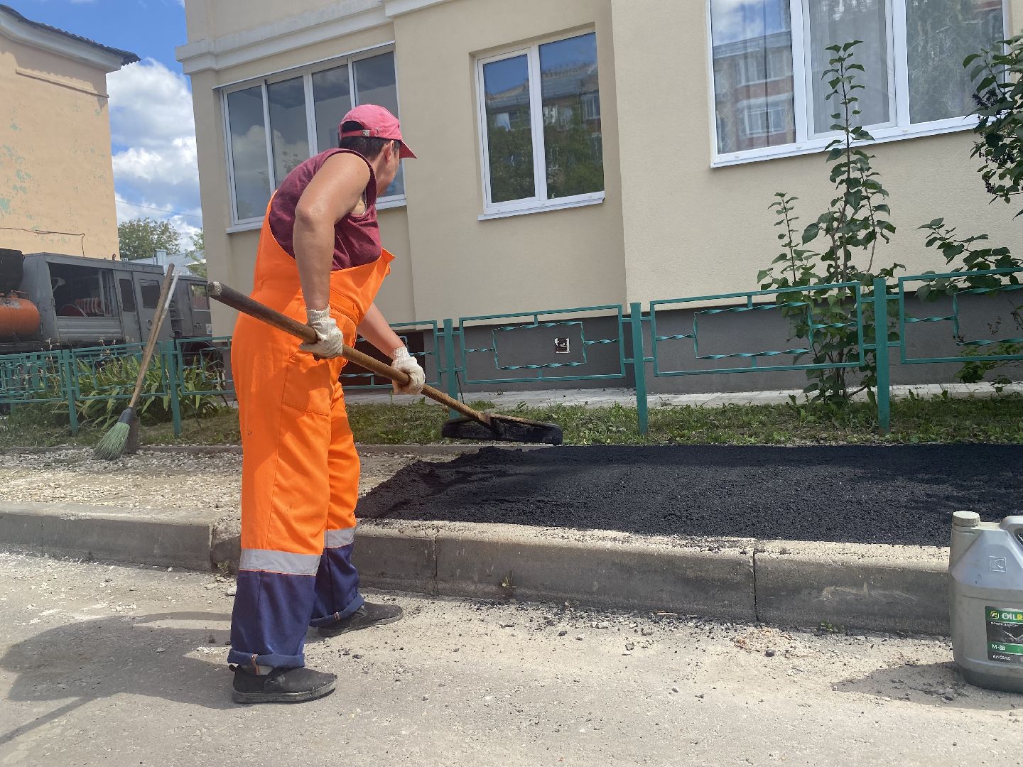 Коломна, жкх и благоустройство, дгх, тротуар,