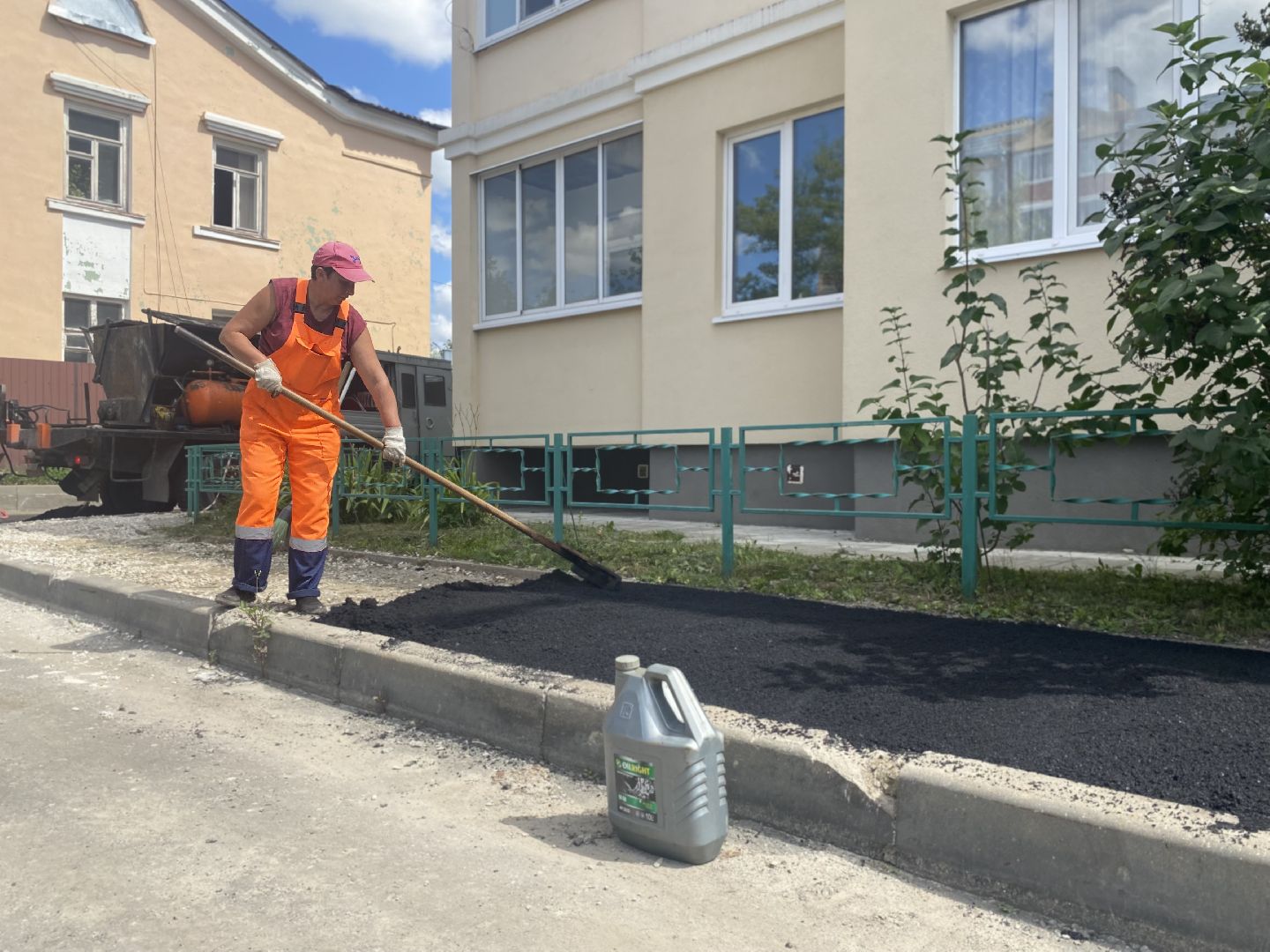 Коломна, жкх и благоустройство, дгх, тротуар,
