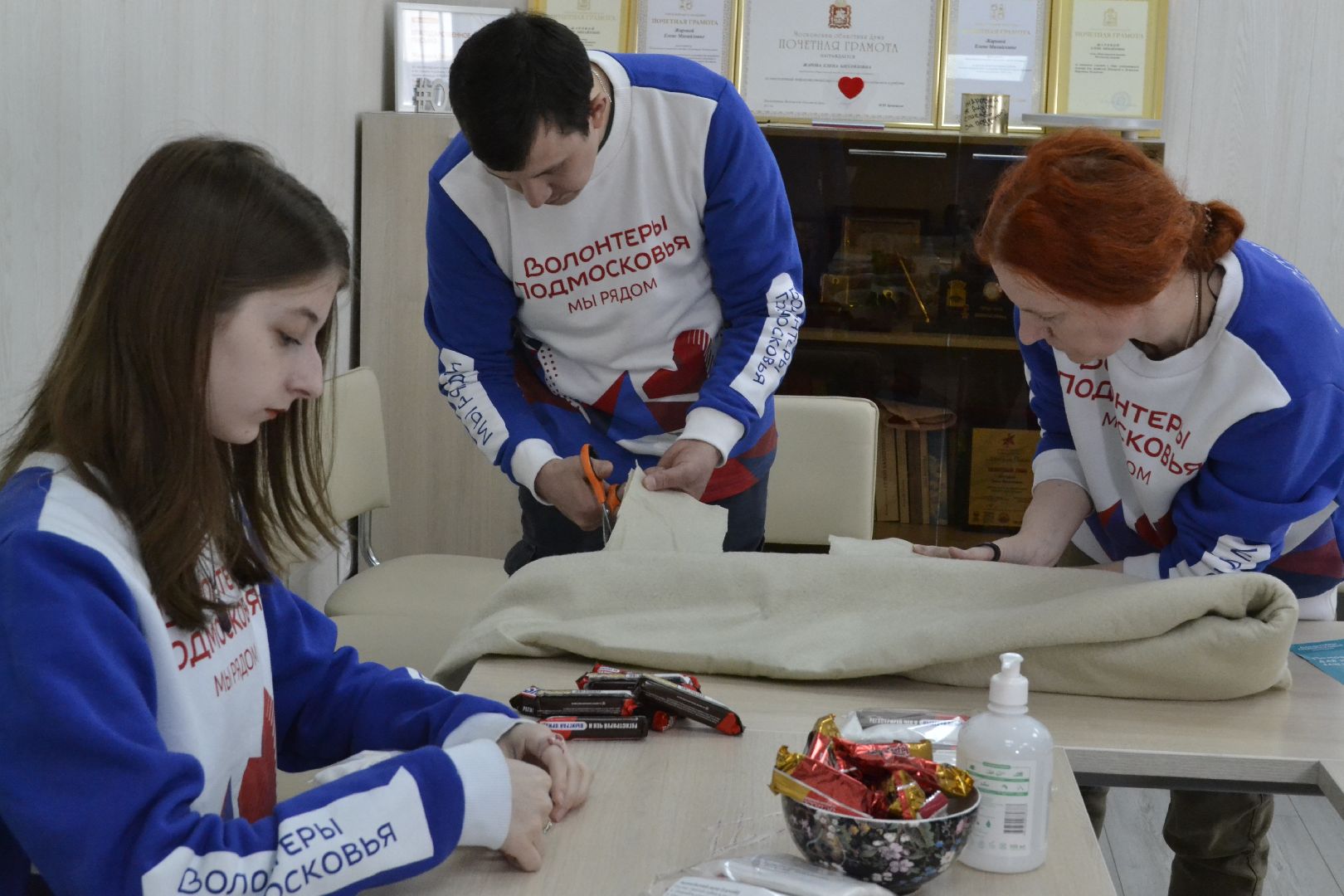 Балашиха, Подмосковье, СВО, сухой душ, военнослужащие, волонтёры