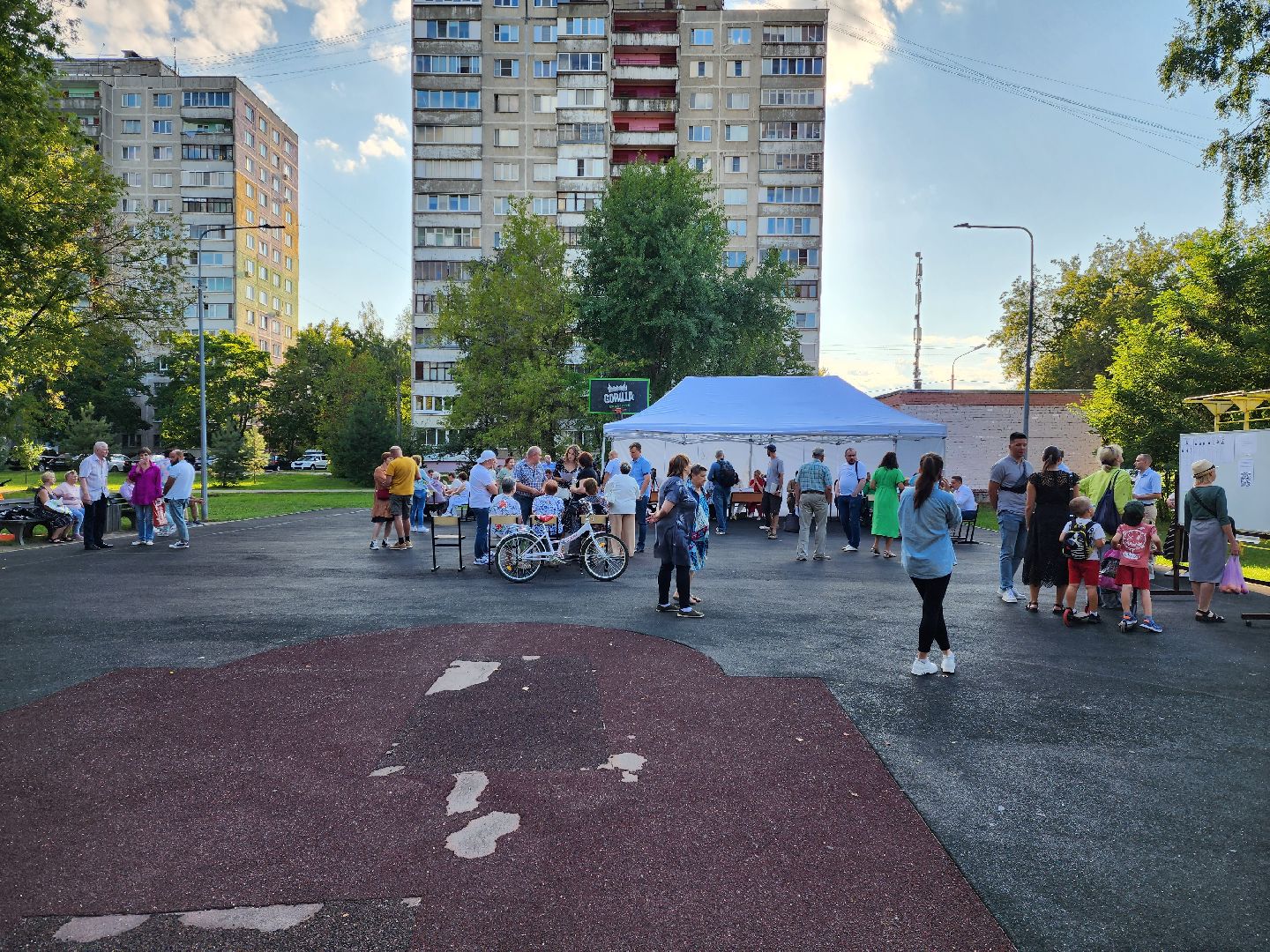 раменское, общество, выездная администрация, площадка у озера Пионер,