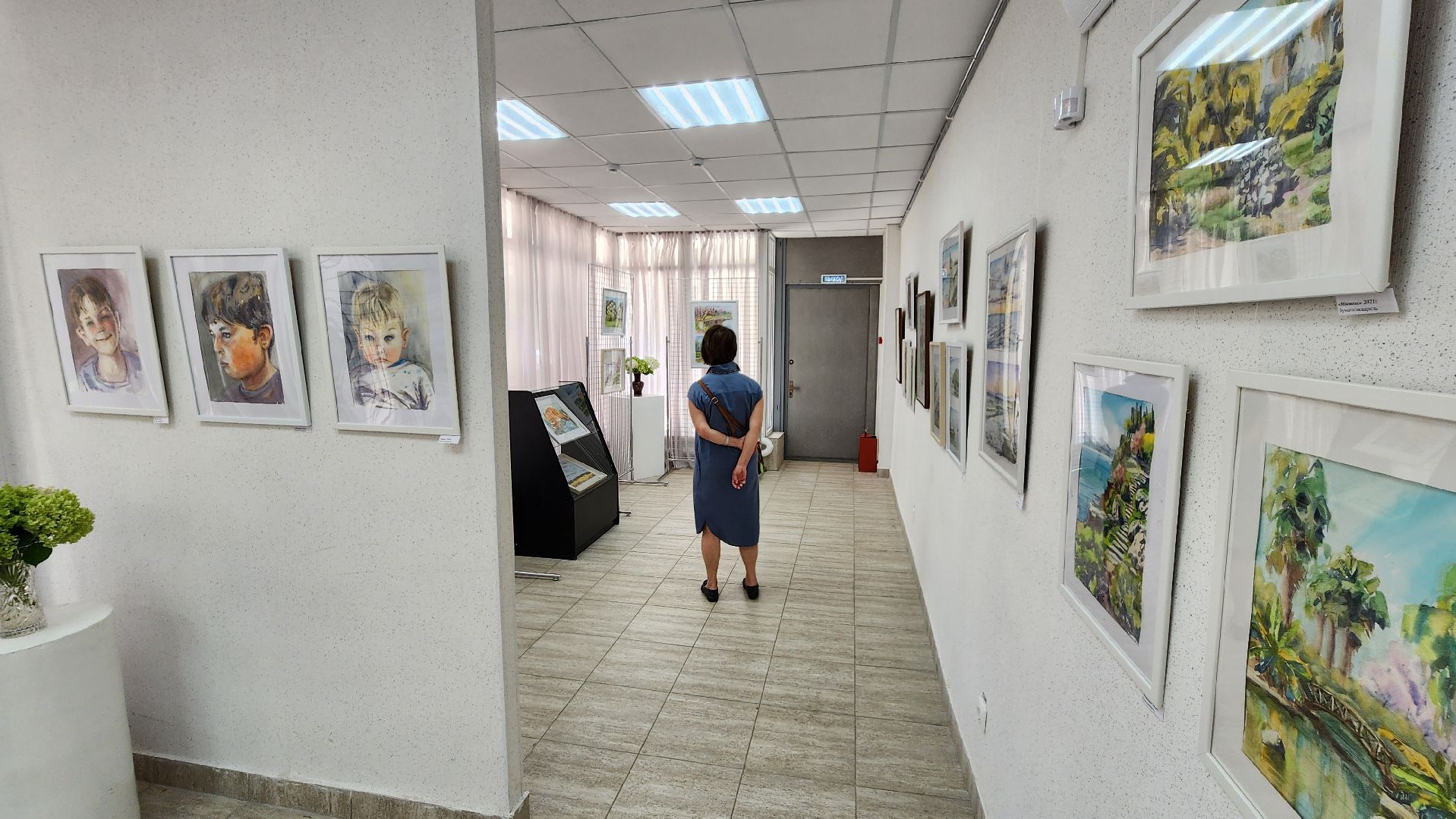 акаварель, музей, протвино, новая экспозиция, культура,