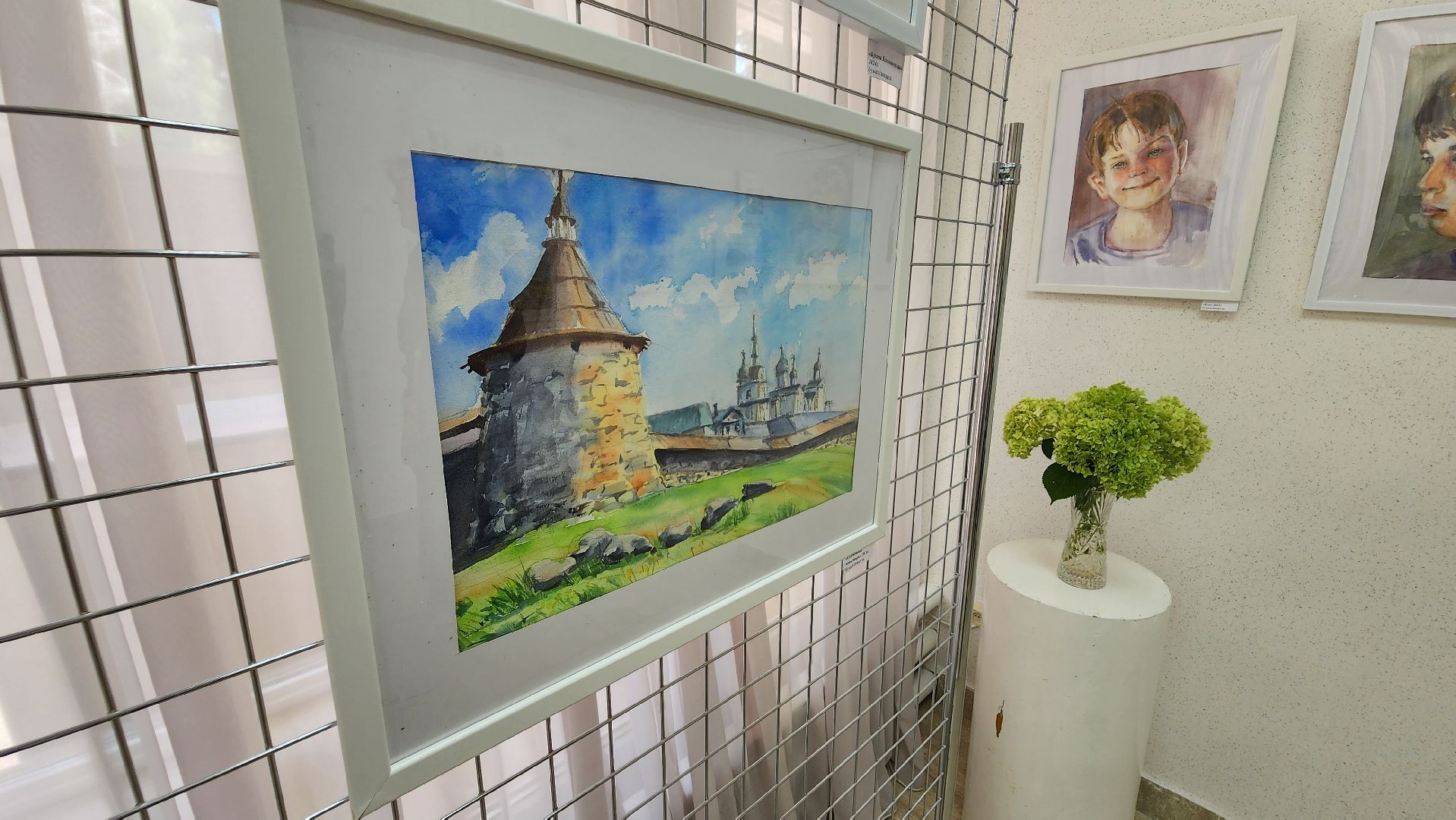 акаварель, музей, протвино, новая экспозиция, культура,