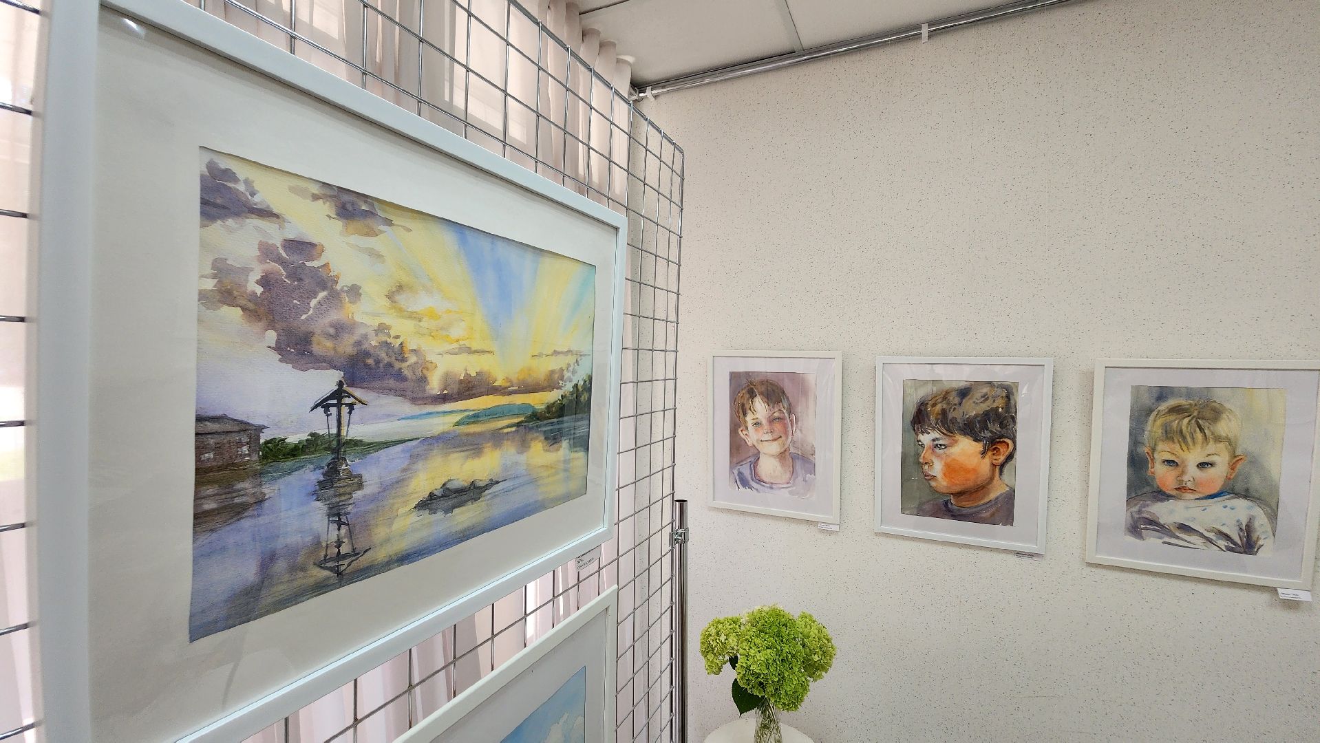 акаварель, музей, протвино, новая экспозиция, культура,