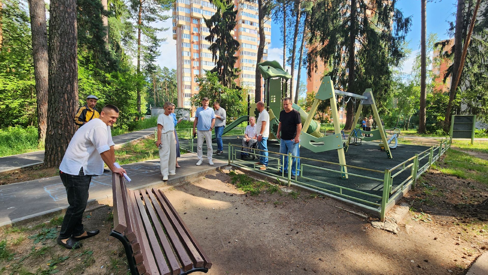 обход территории, протвино, благоустройство, комиссия, улица южная,