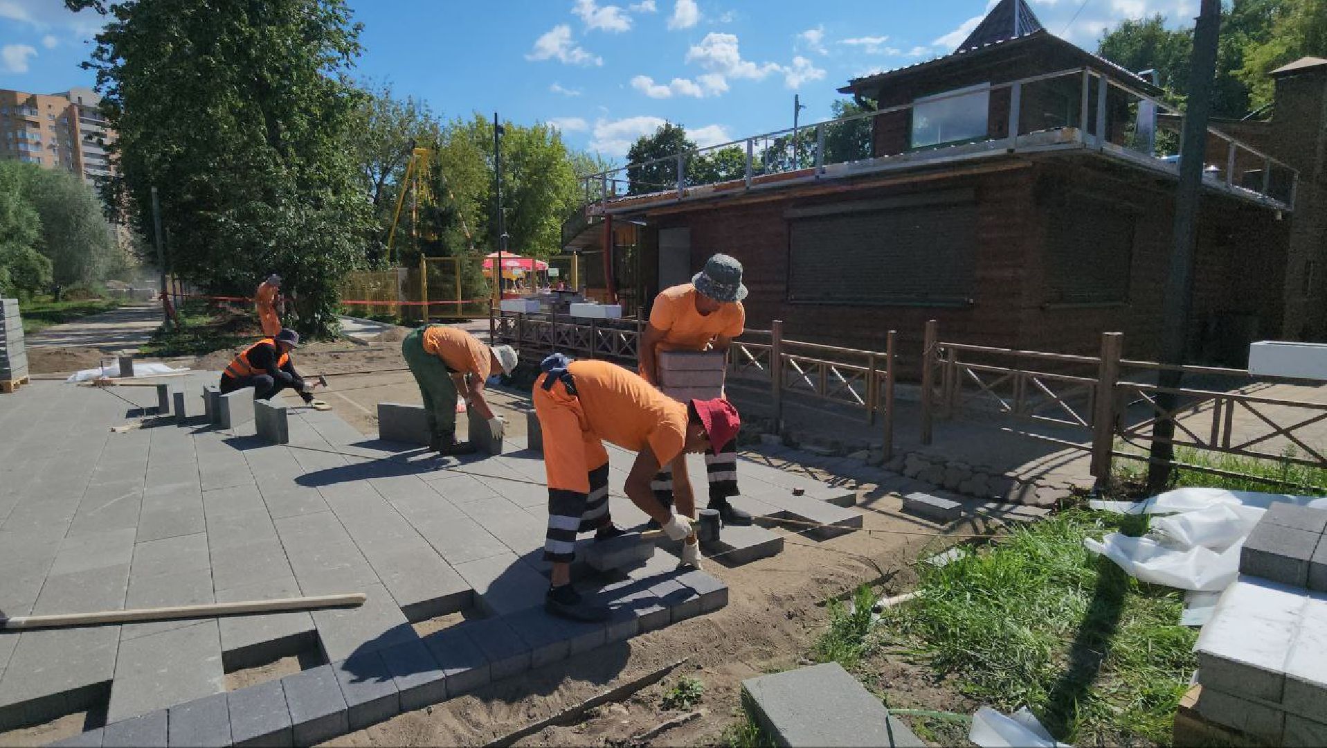люберцы, глава городского округа люберцы владимир волков, наташинский парк, благоустройство,