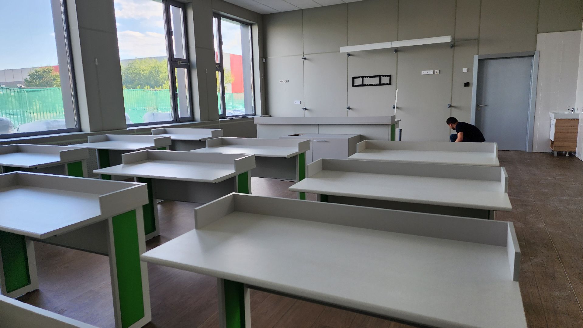 пусконаладочные работы, строительство школы,