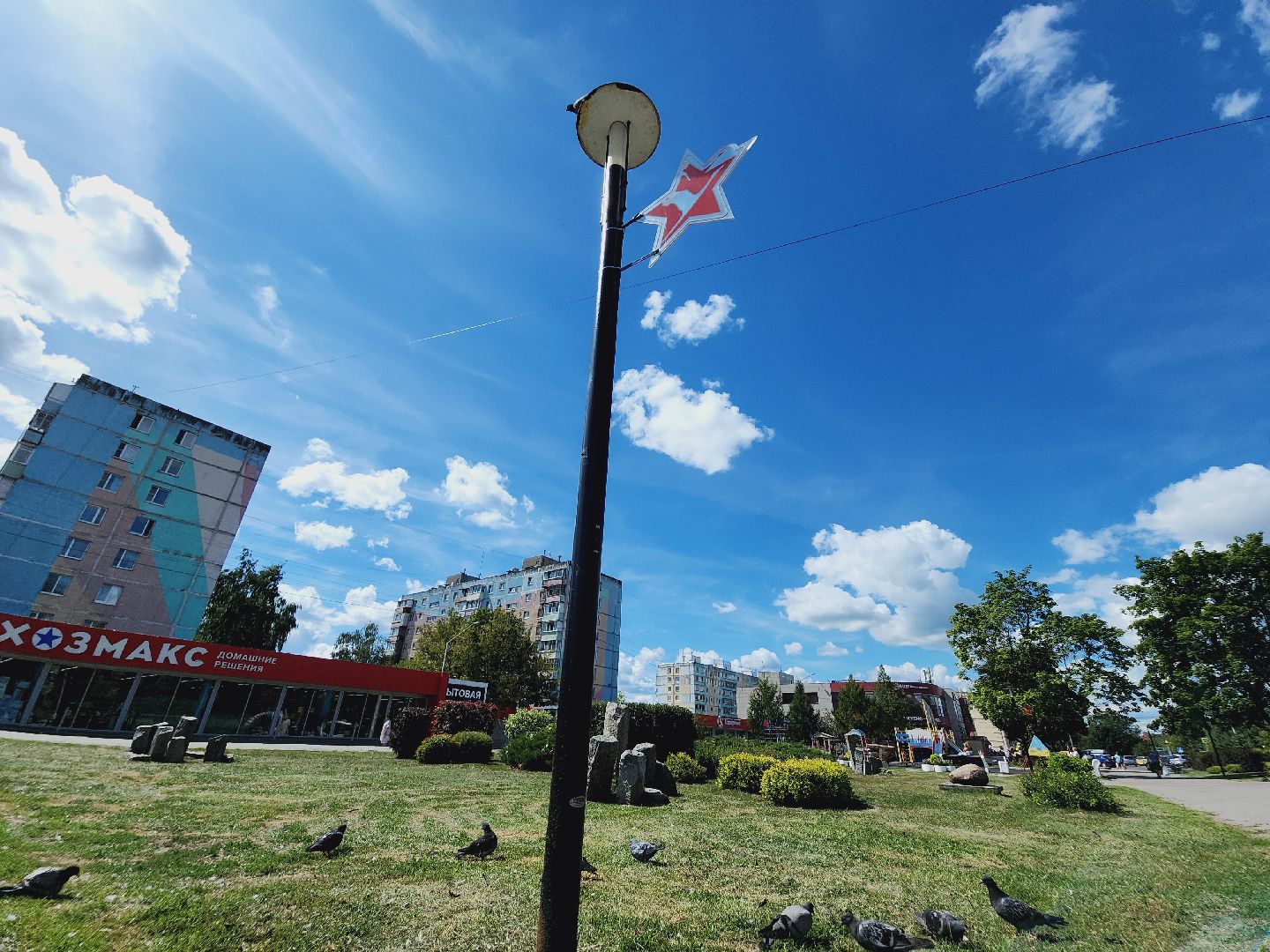 Егорьевск, Подмосковье, Московская область, Благоустройство, Сквер 60-летия Победы,