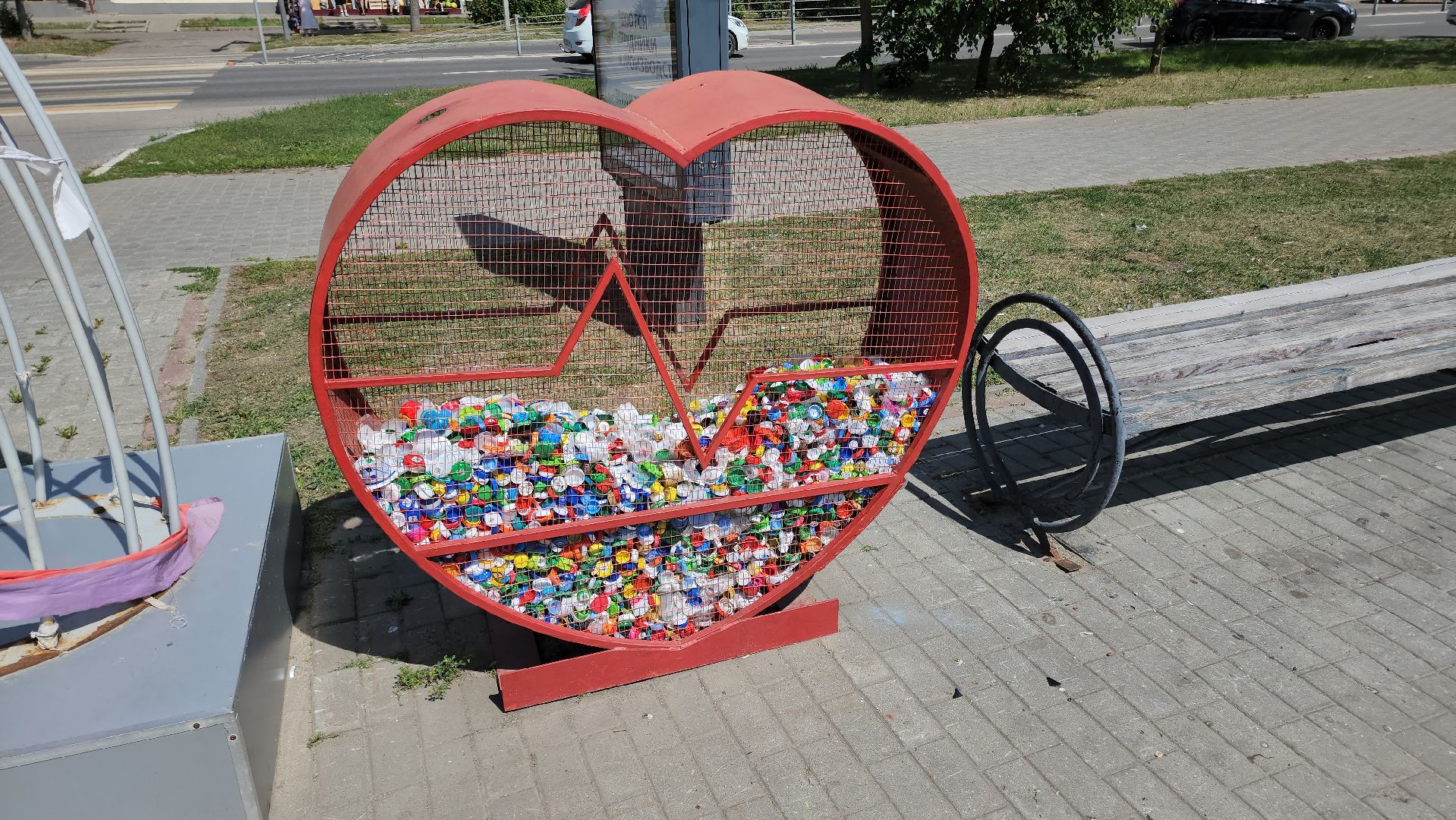 Егорьевск, Подмосковье, Московская область, Благоустройство, Сквер 60-летия Победы,