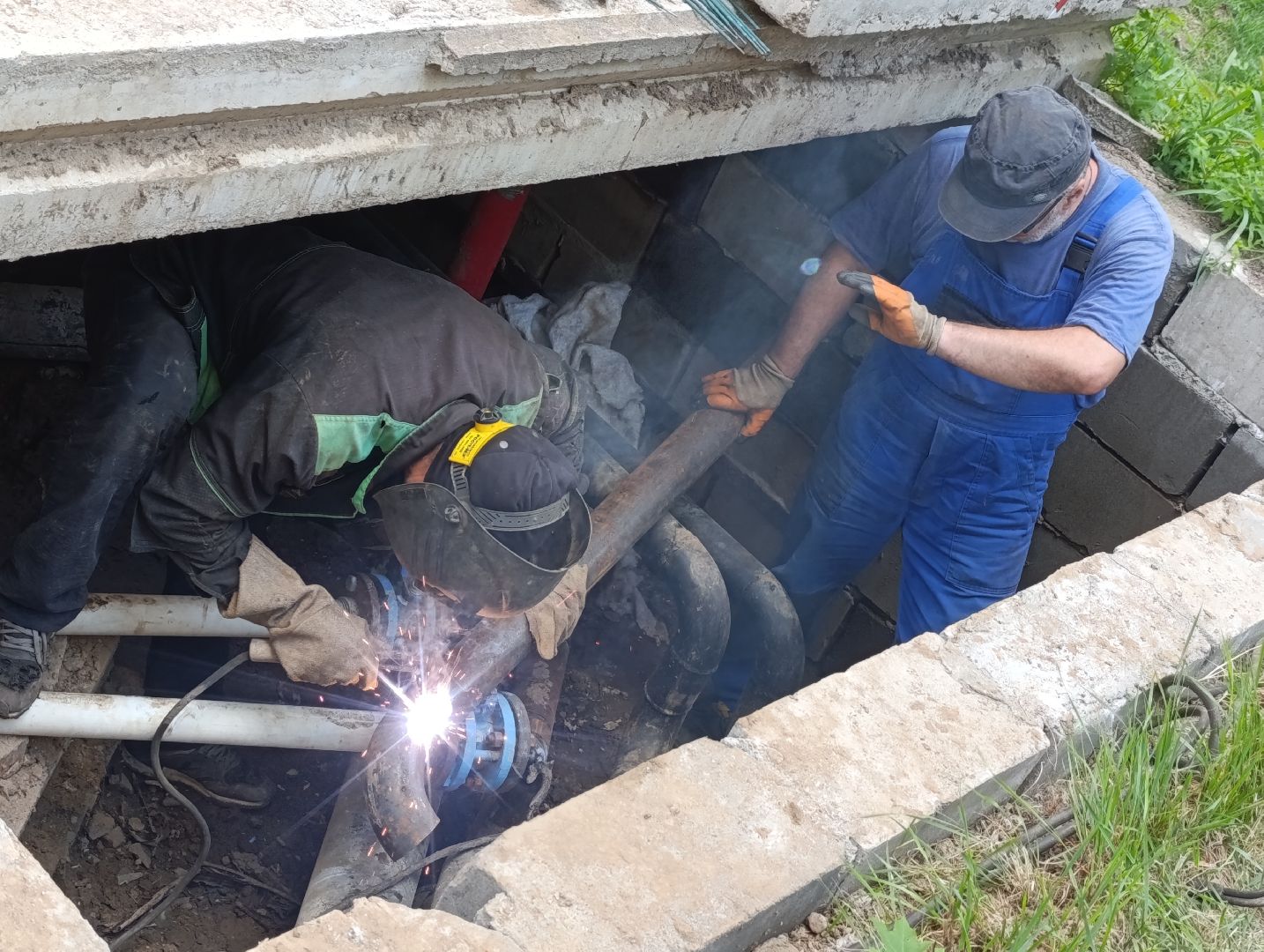 Бронницы, Теплоснабжение, Строительство теплосети, Подготовка к отопительному сезону, Советская 112,