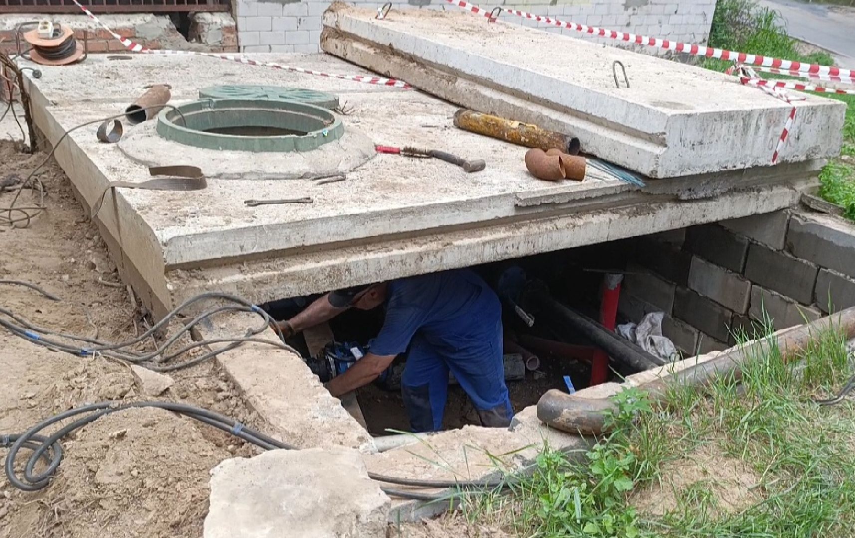 Бронницы, Теплоснабжение, Строительство теплосети, Подготовка к отопительному сезону, Советская 112,