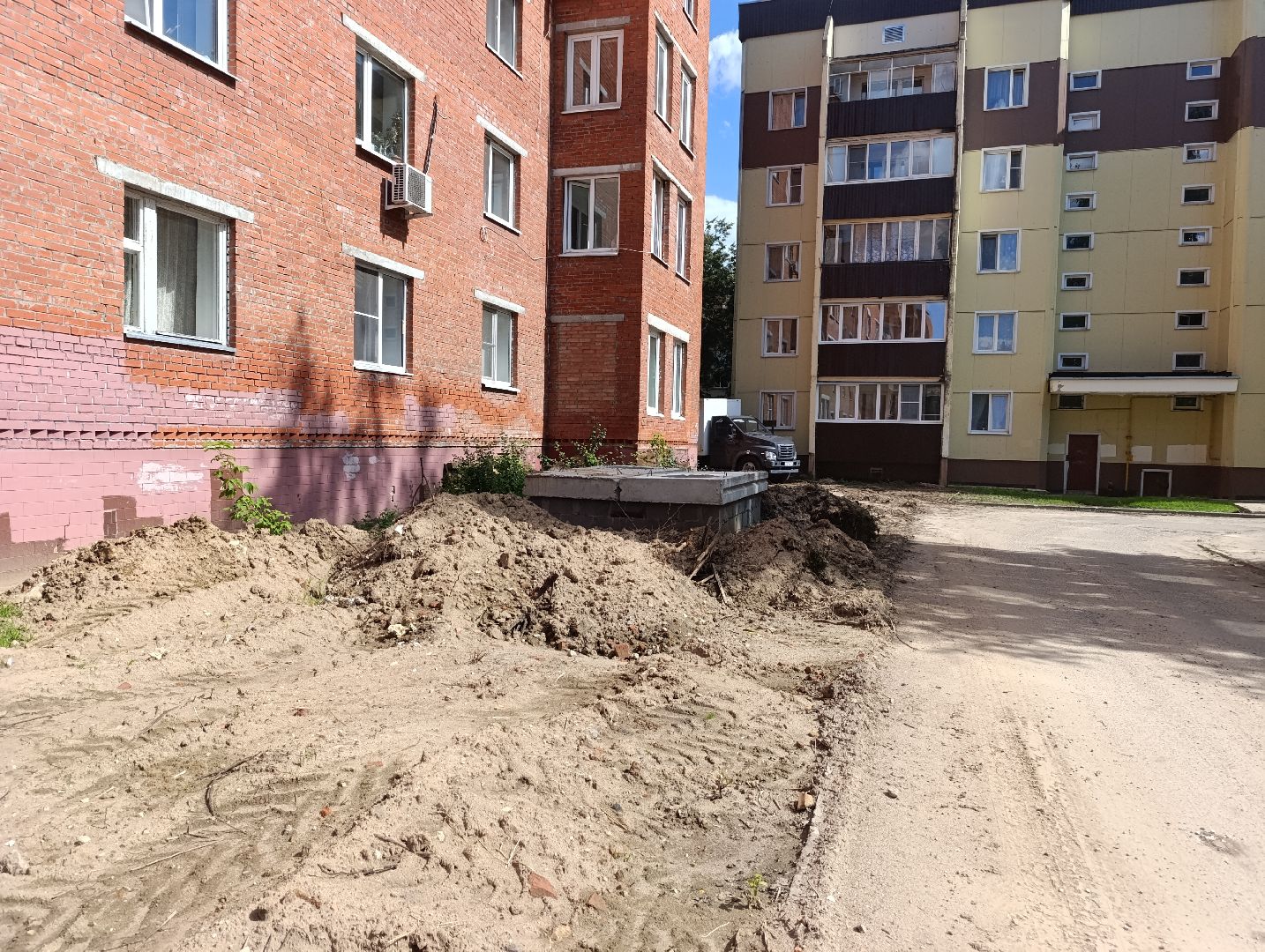 Бронницы, Теплоснабжение, Строительство теплосети, Подготовка к отопительному сезону, Советская 112,