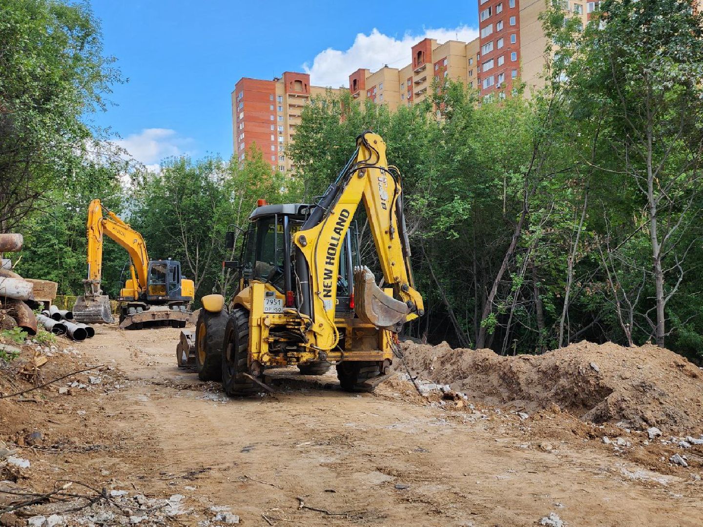 ремонт теплосетей, замена труб отопления, теплоснабжение, ленинский округ, видное, тепловая камера, модернизация теплосетей,