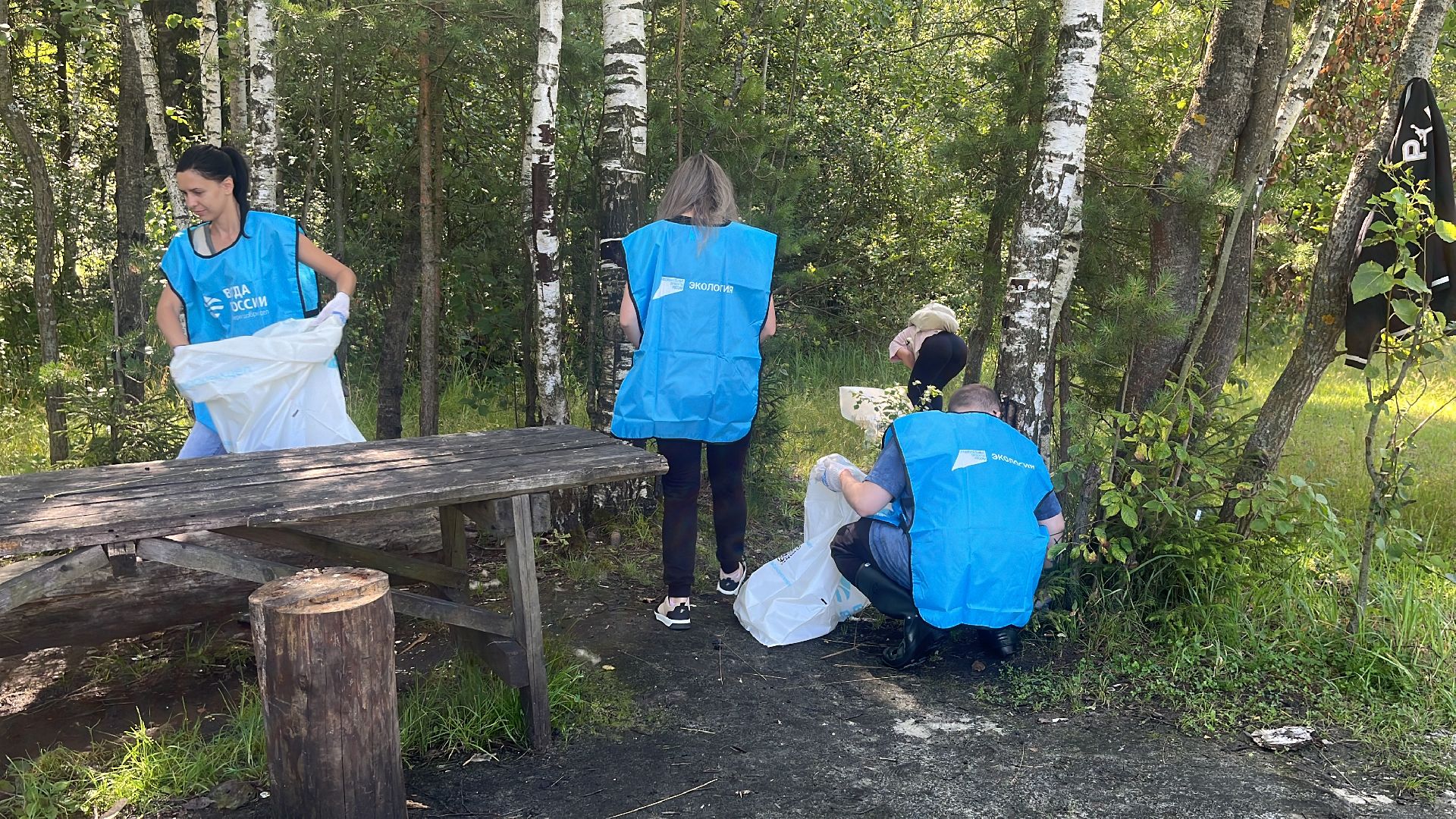 вода россии, акция, акция вода россии, экологическая акция, уборка, уборка озера, мусор, уборка мусора,