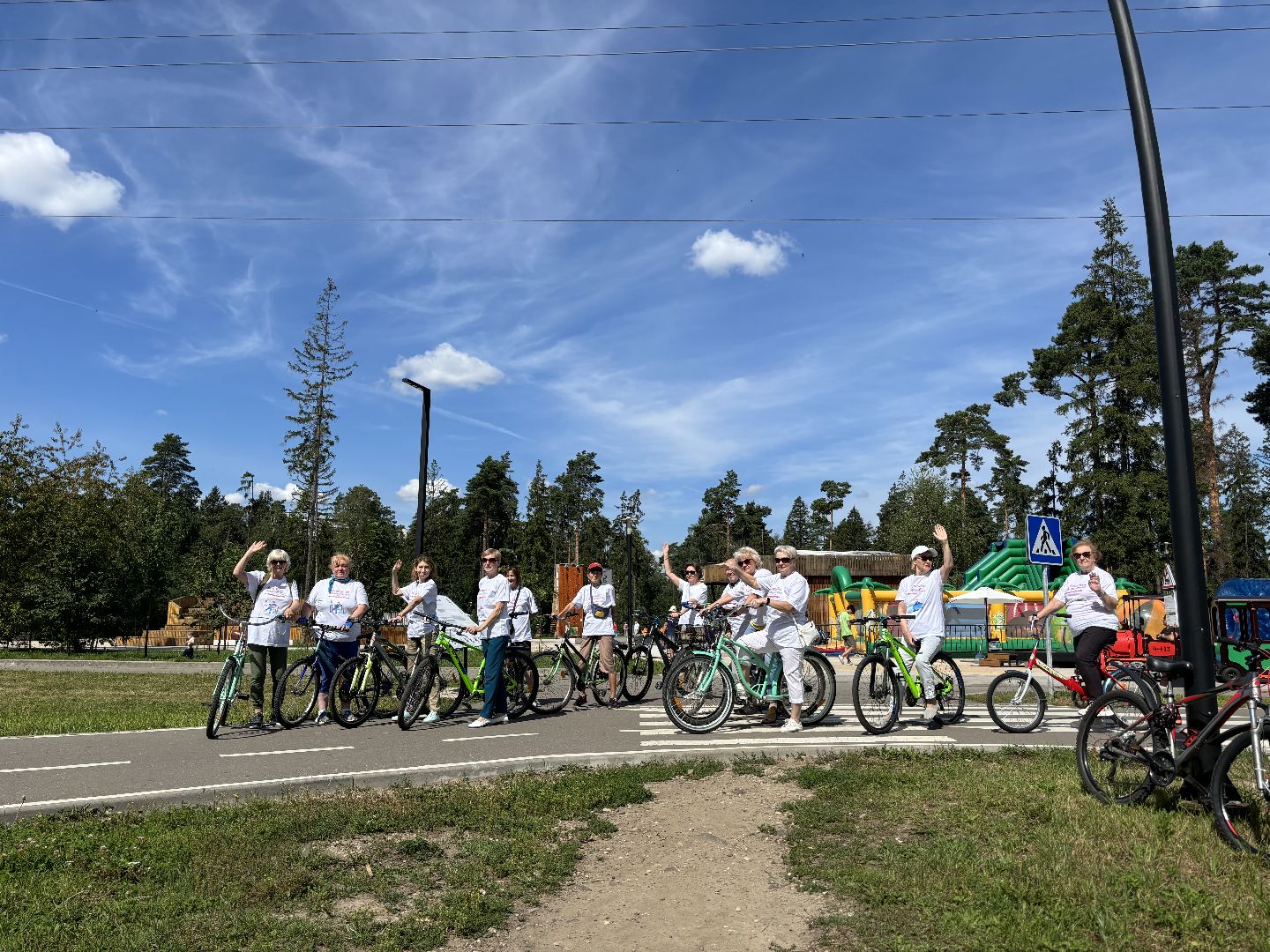 активное долголетие, танцы, велофестиваль,