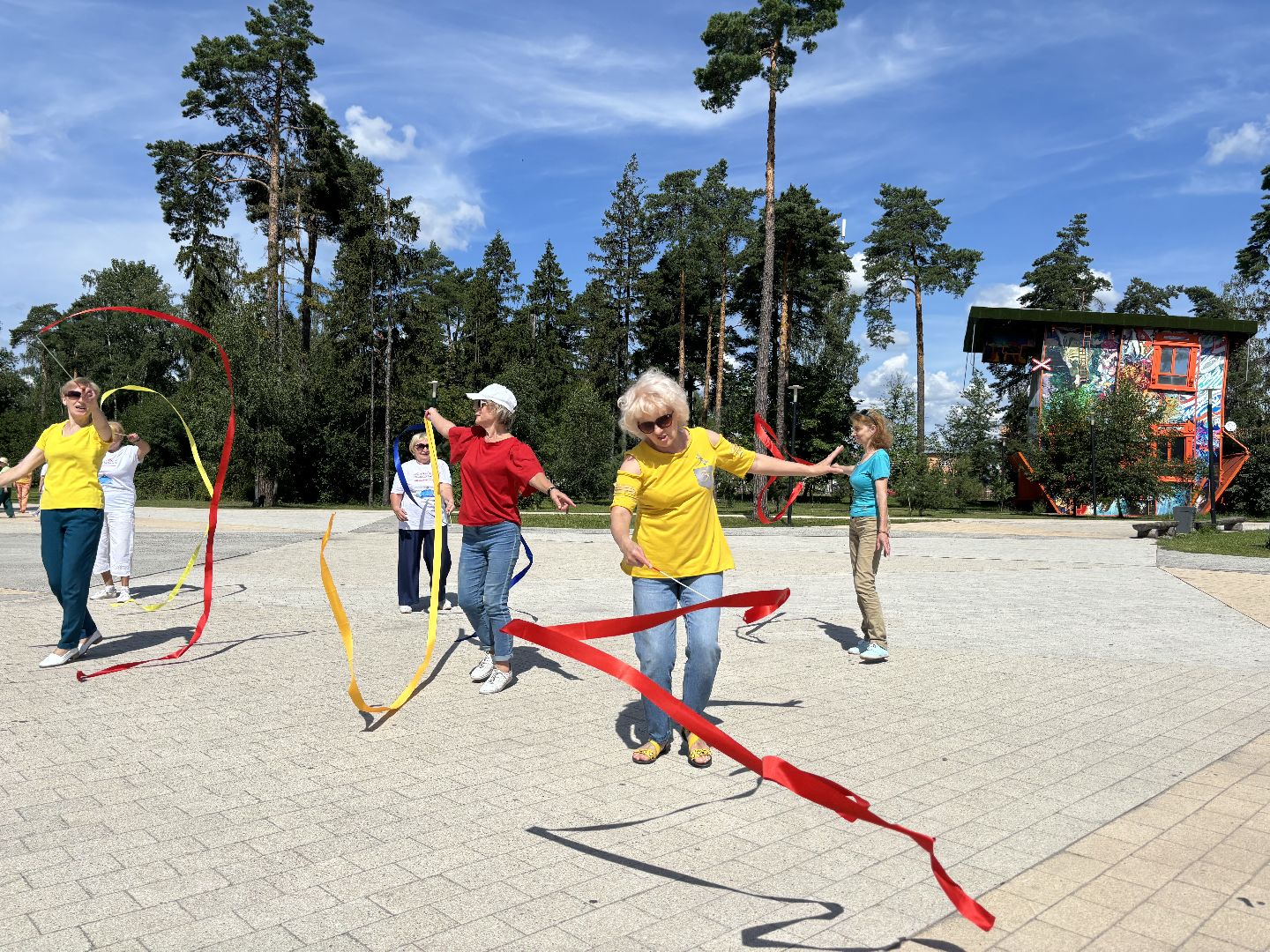 активное долголетие, танцы, велофестиваль,