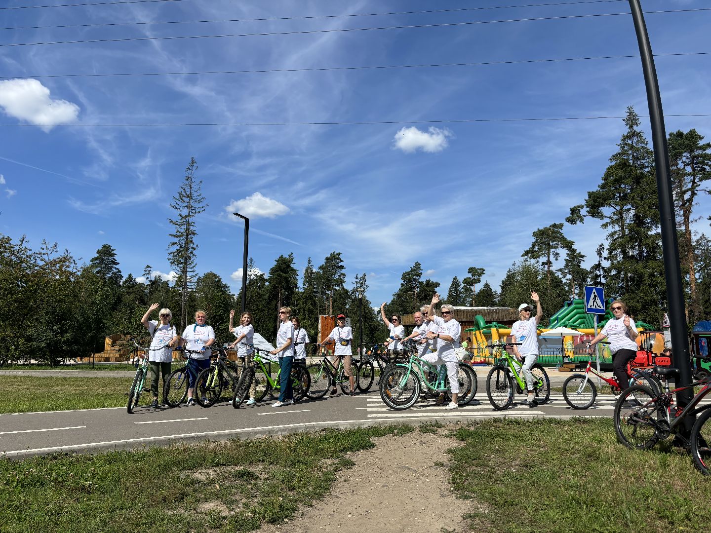 активное долголетие, танцы, велофестиваль,