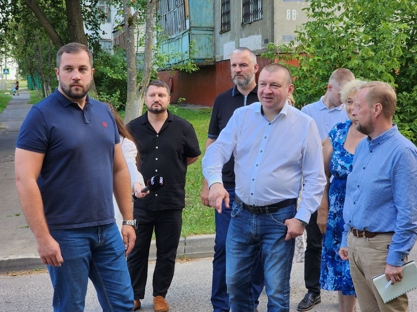 Чехов, микрорайон Венюково, улица Гагарина, содержание территорий, проверка, контроль, глава округа Михаил Собакин,