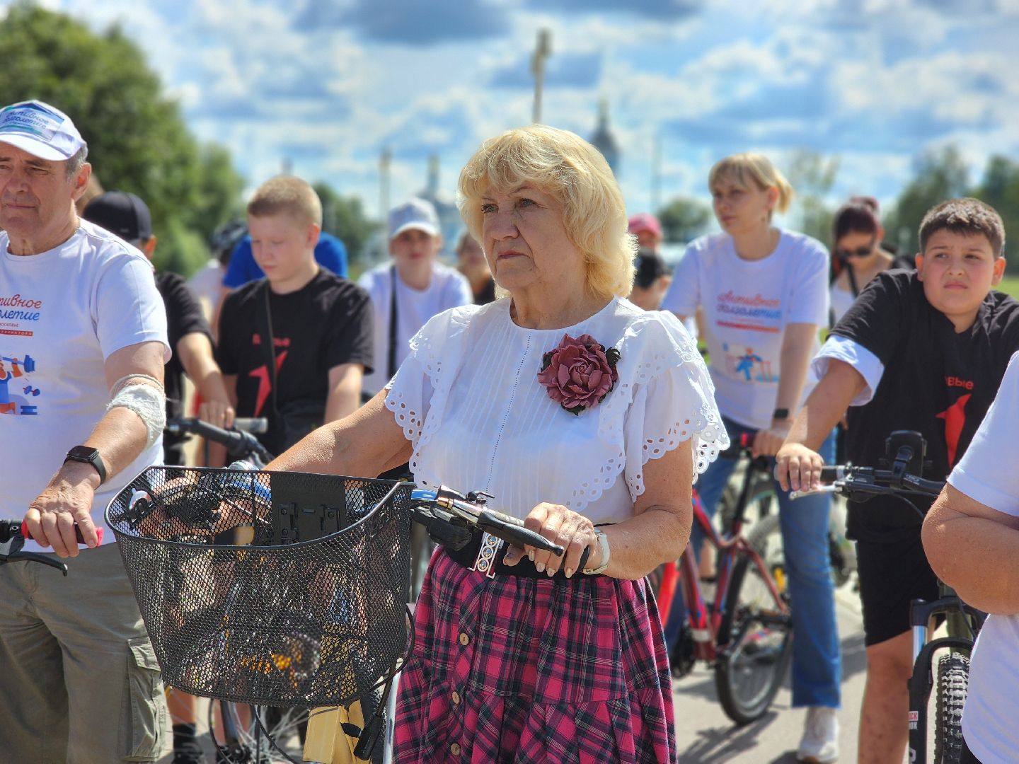 воскресенск, активное долголетие, спорт, велопробег,