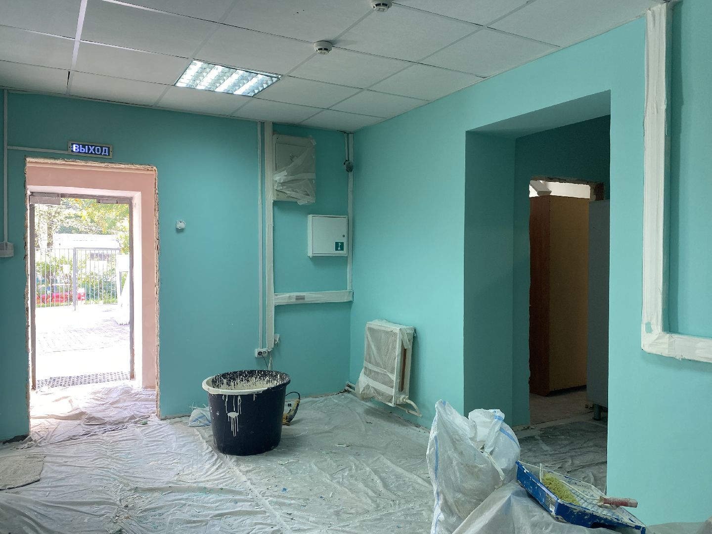 Домодедово, Подмосковье, Ремонт поликлиники, медицина, медицина подмосковья,