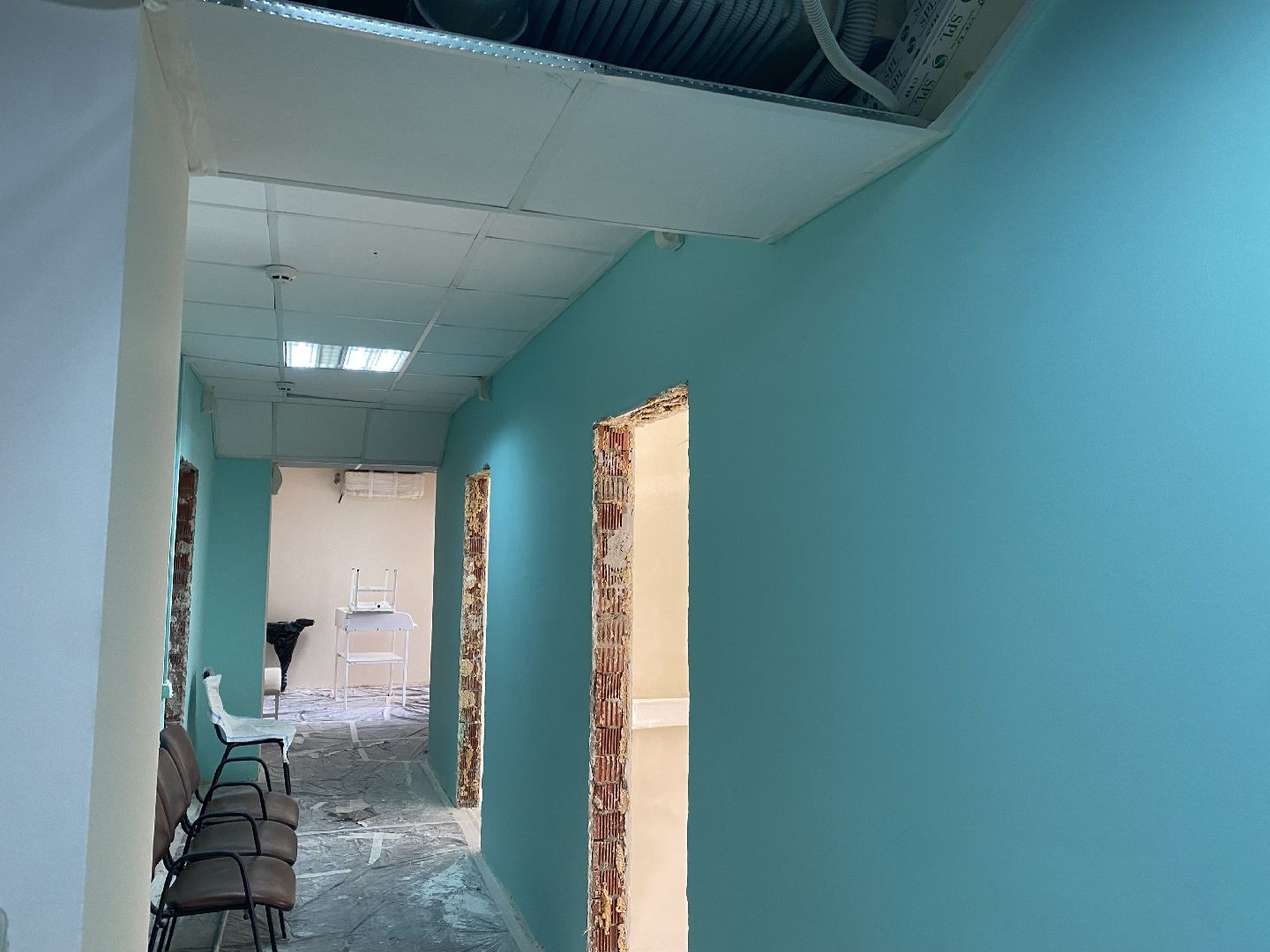 Домодедово, Подмосковье, Ремонт поликлиники, медицина, медицина подмосковья,