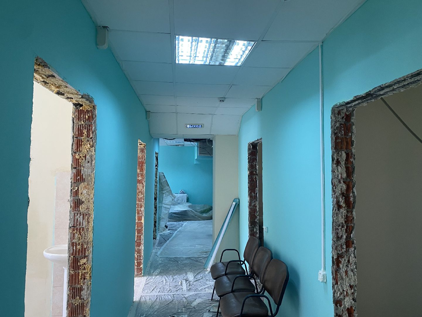 Домодедово, Подмосковье, Ремонт поликлиники, медицина, медицина подмосковья,