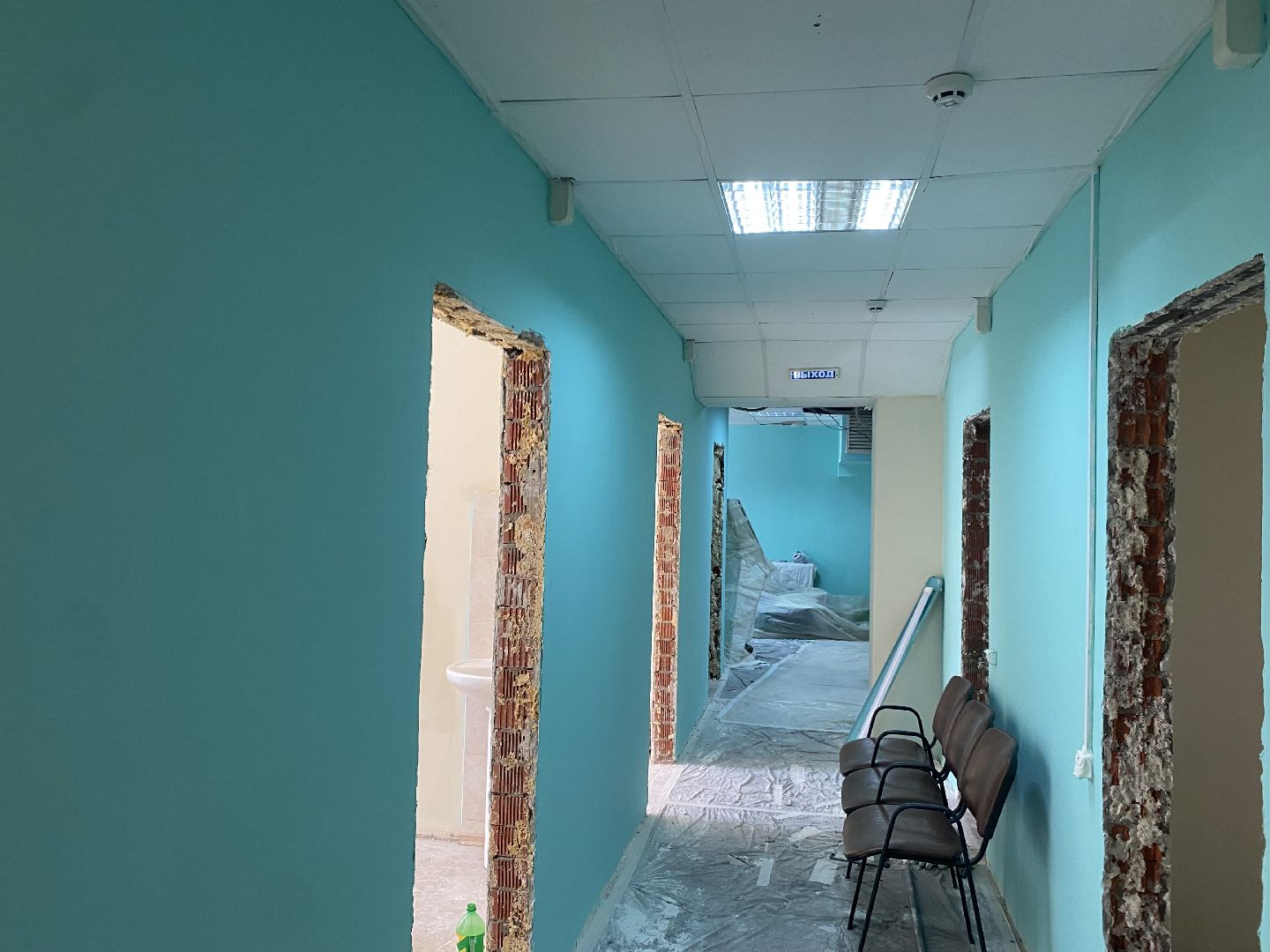 Домодедово, Подмосковье, Ремонт поликлиники, медицина, медицина подмосковья,