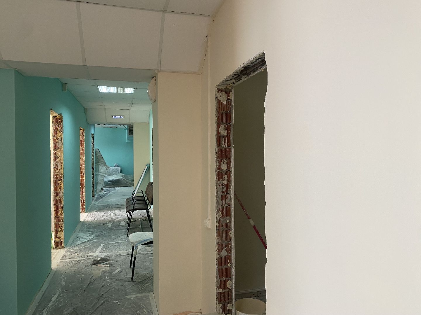 Домодедово, Подмосковье, Ремонт поликлиники, медицина, медицина подмосковья,