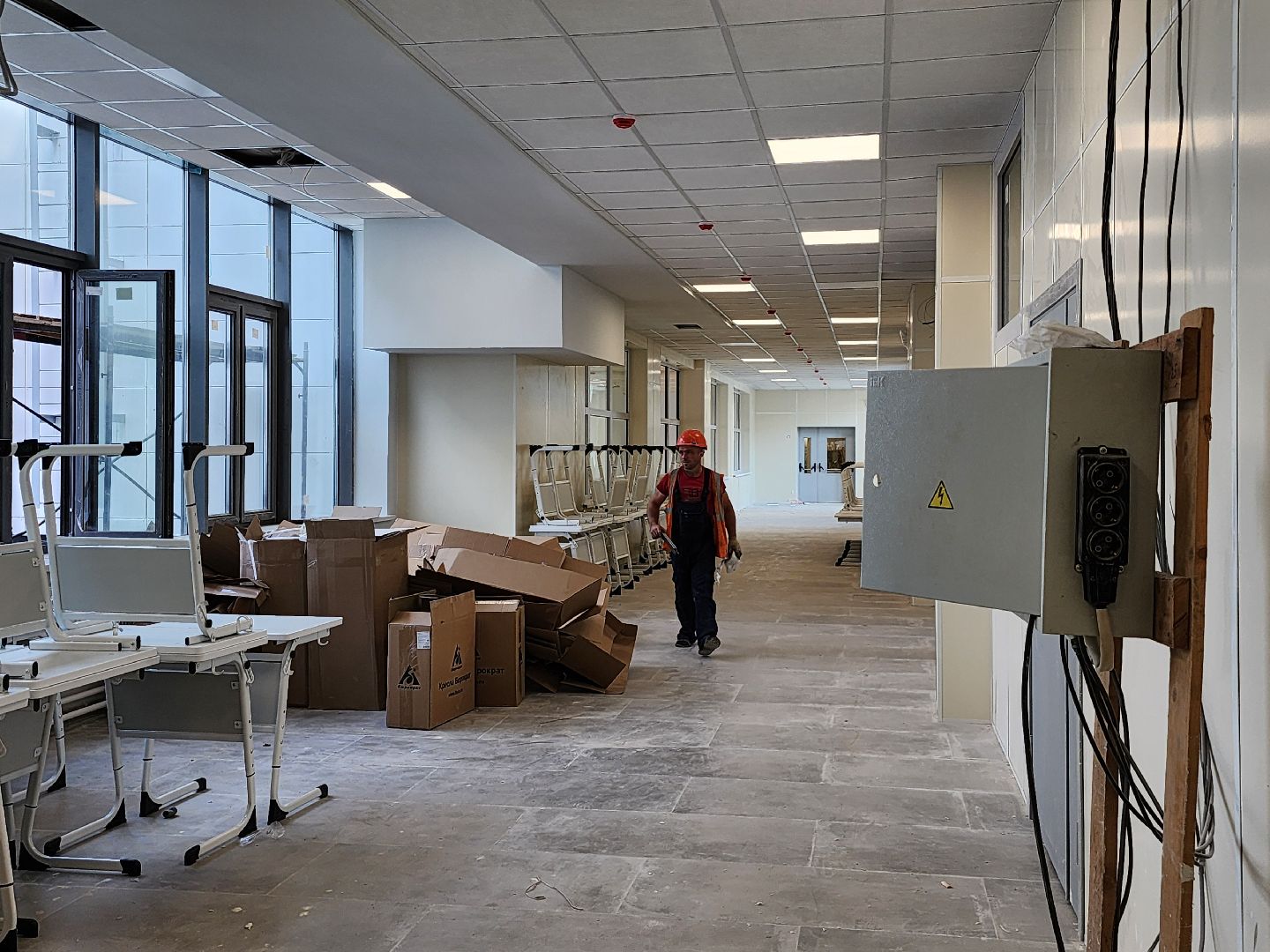 строительство школы, мытищи,