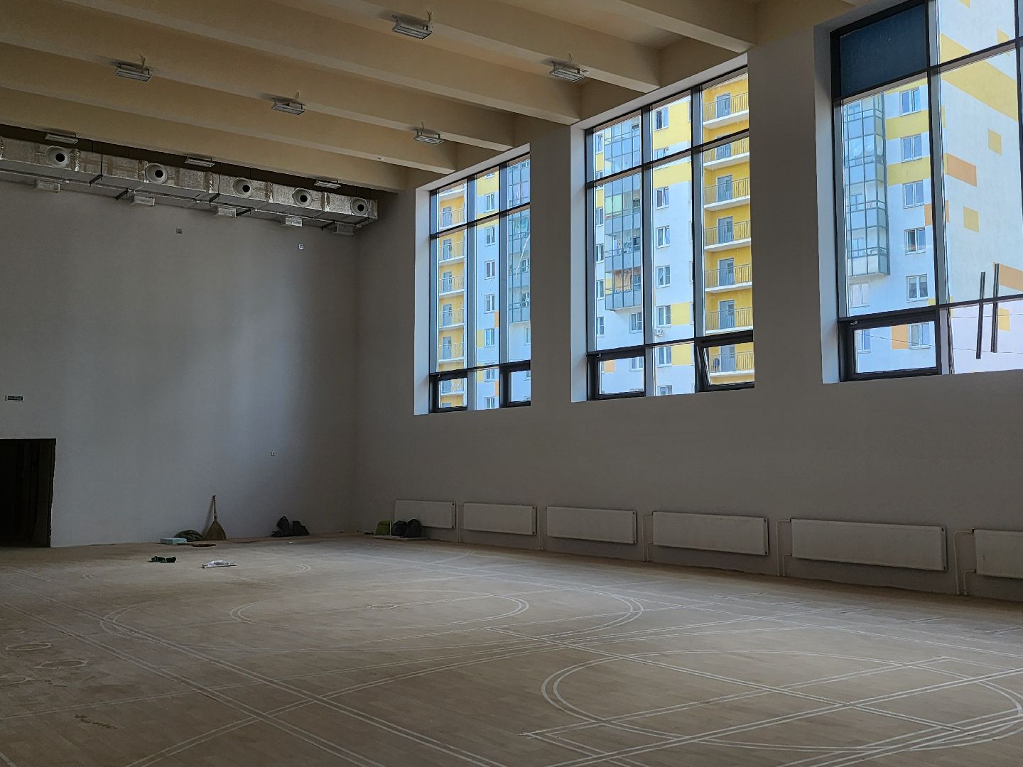 строительство школы, мытищи,