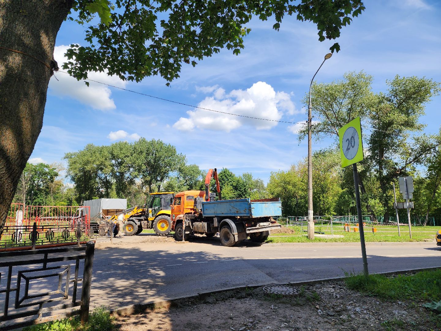 Подольск, Дренажный колодец, ливневая канализация, подтопление,