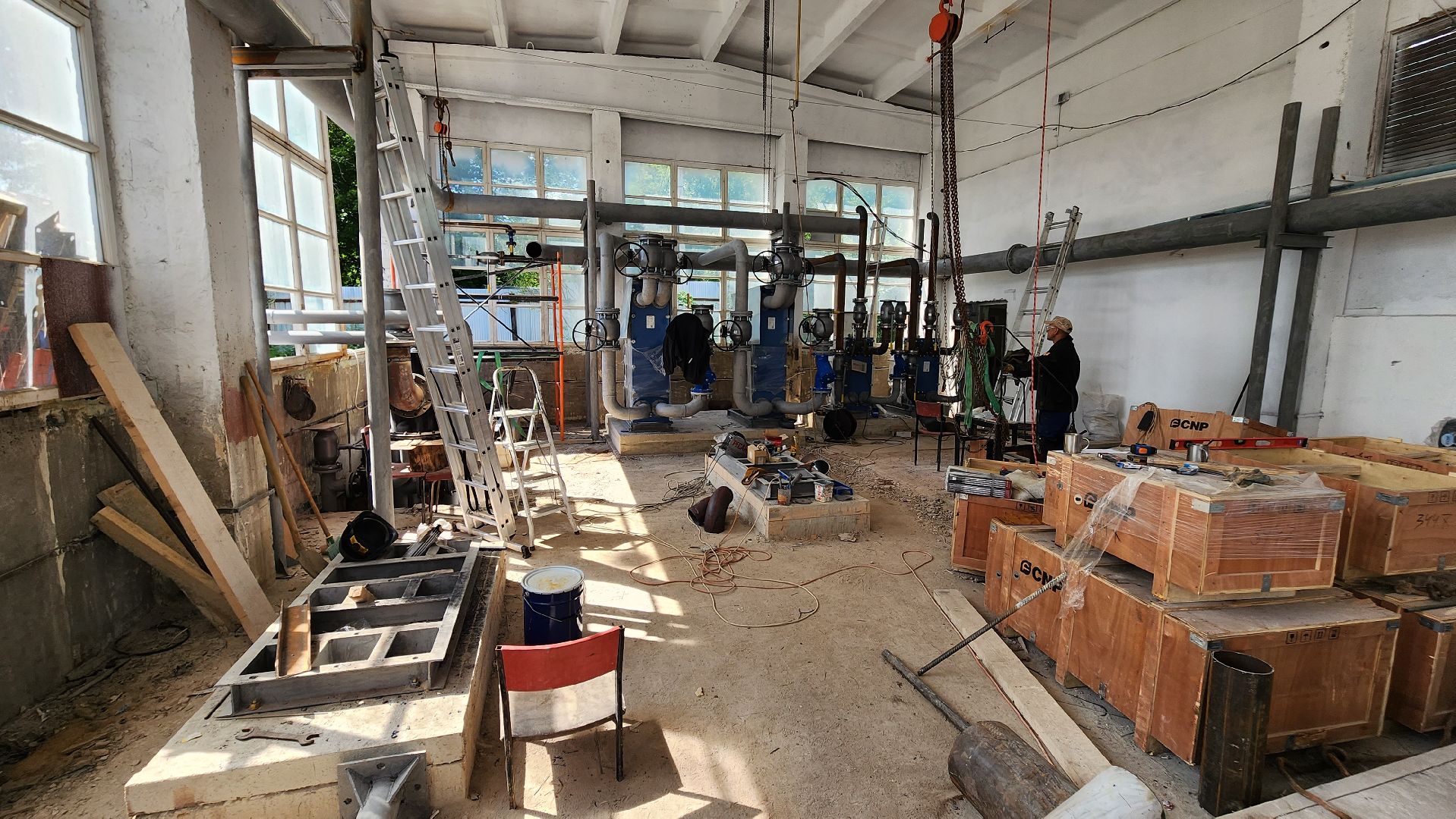 подмосковье, истра, котельная, капитальный ремонт, жкх,