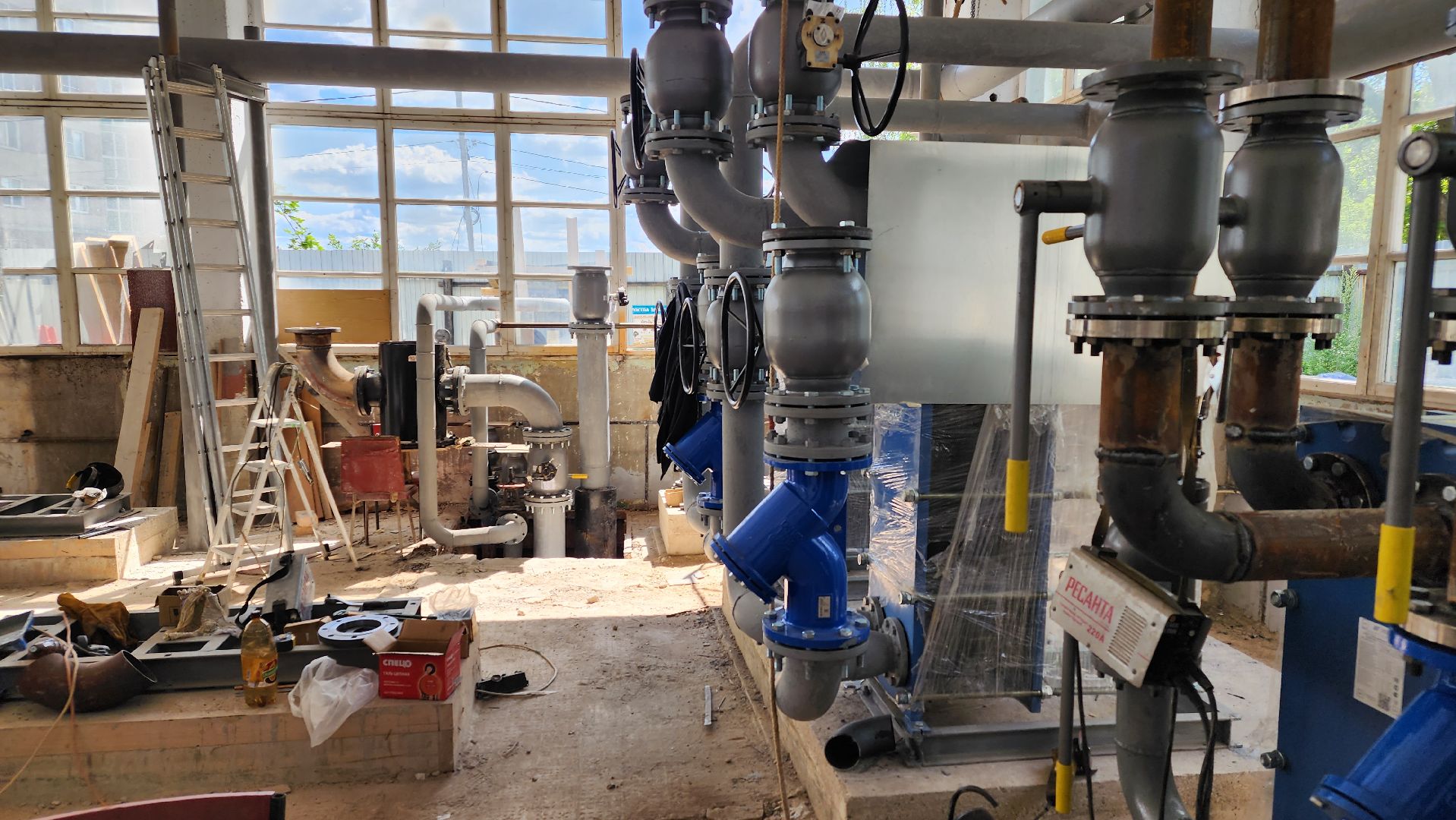 подмосковье, истра, котельная, капитальный ремонт, жкх,