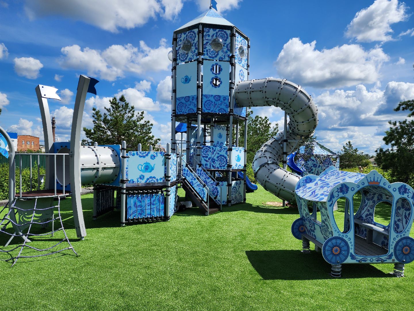 раменское, благоустройство, детская игровая площадка, парк Объединения Гжель,