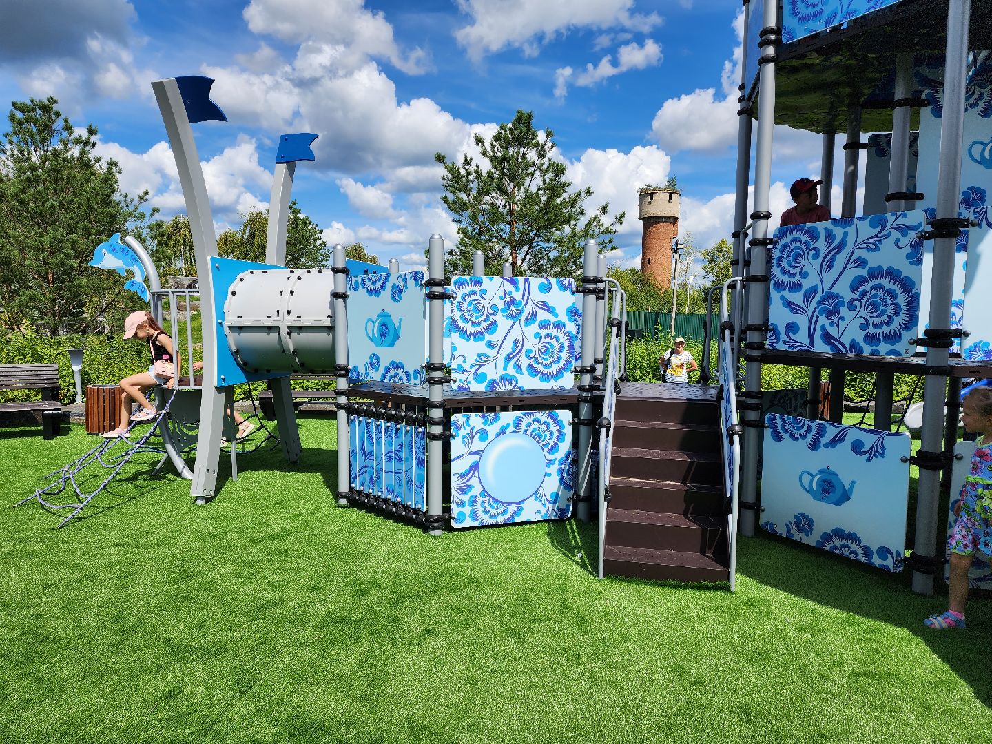 раменское, благоустройство, детская игровая площадка, парк Объединения Гжель,