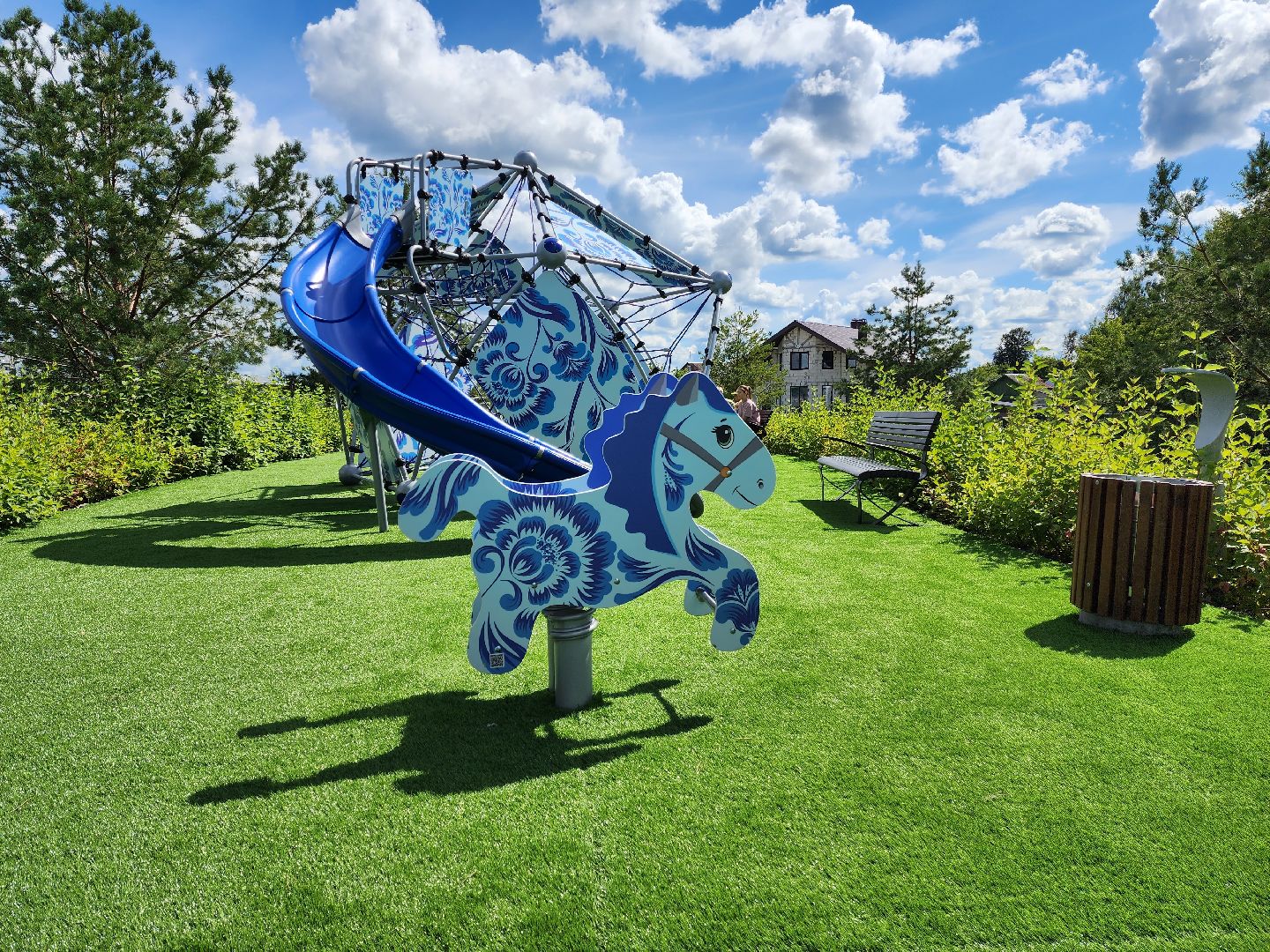 раменское, благоустройство, детская игровая площадка, парк Объединения Гжель,