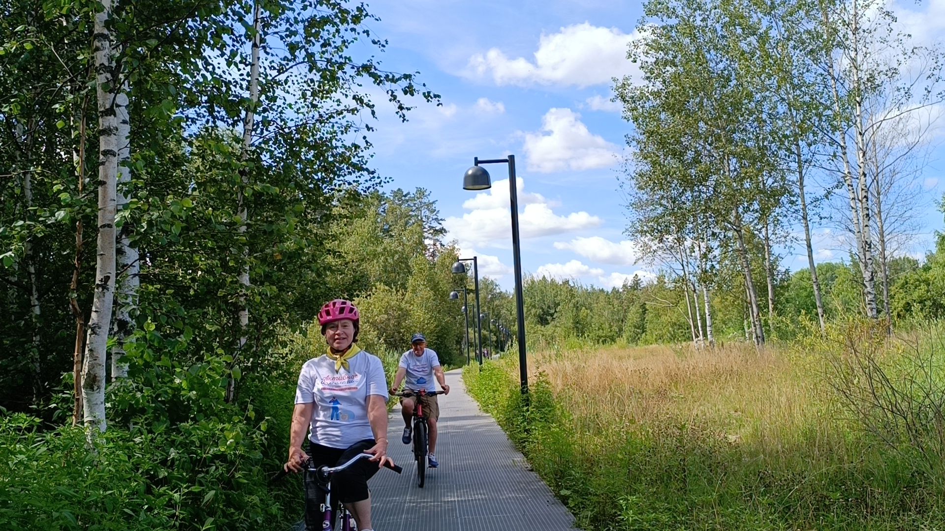 велосипед, активное долголетие, лобня,