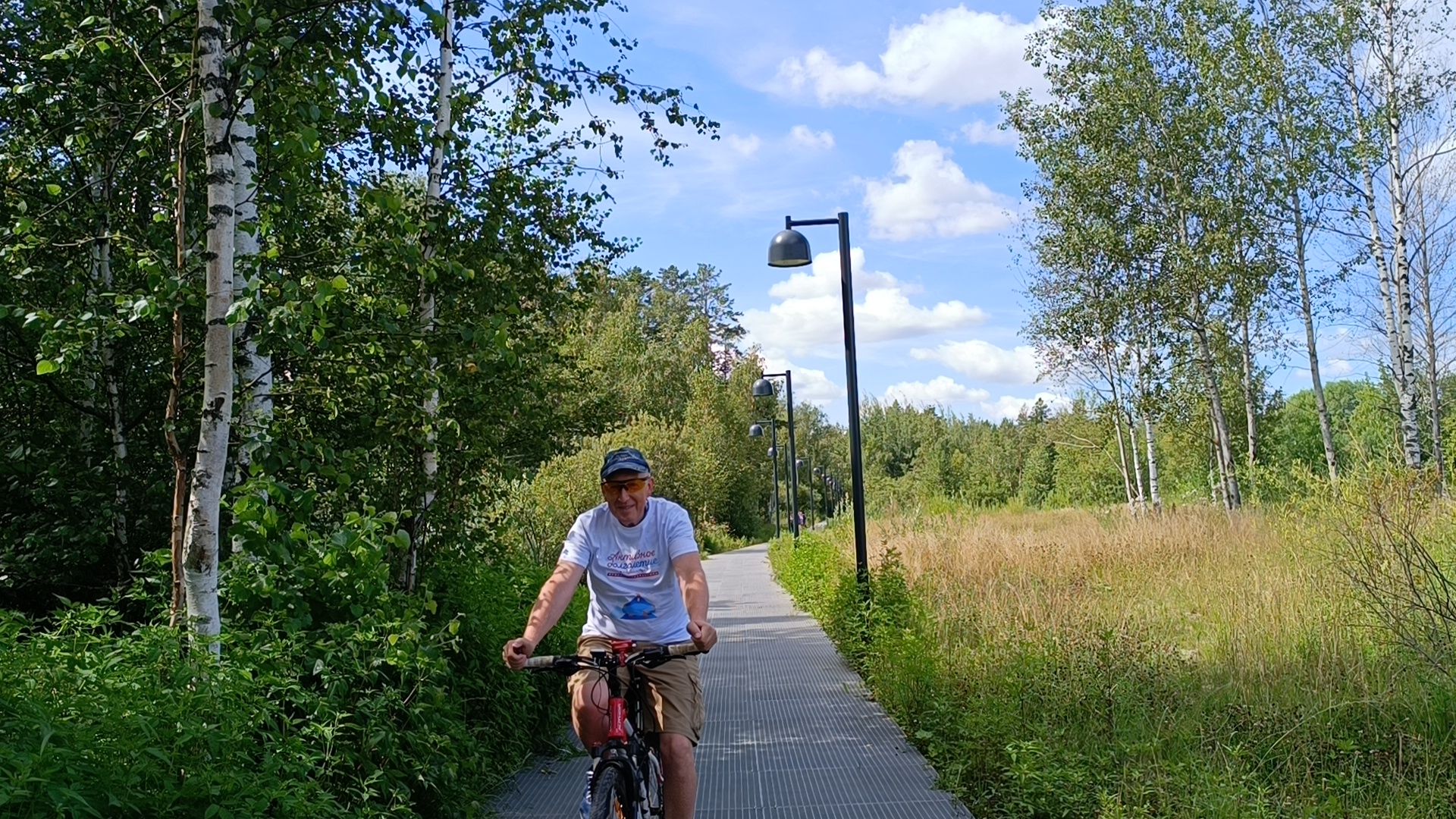 велосипед, активное долголетие, лобня,