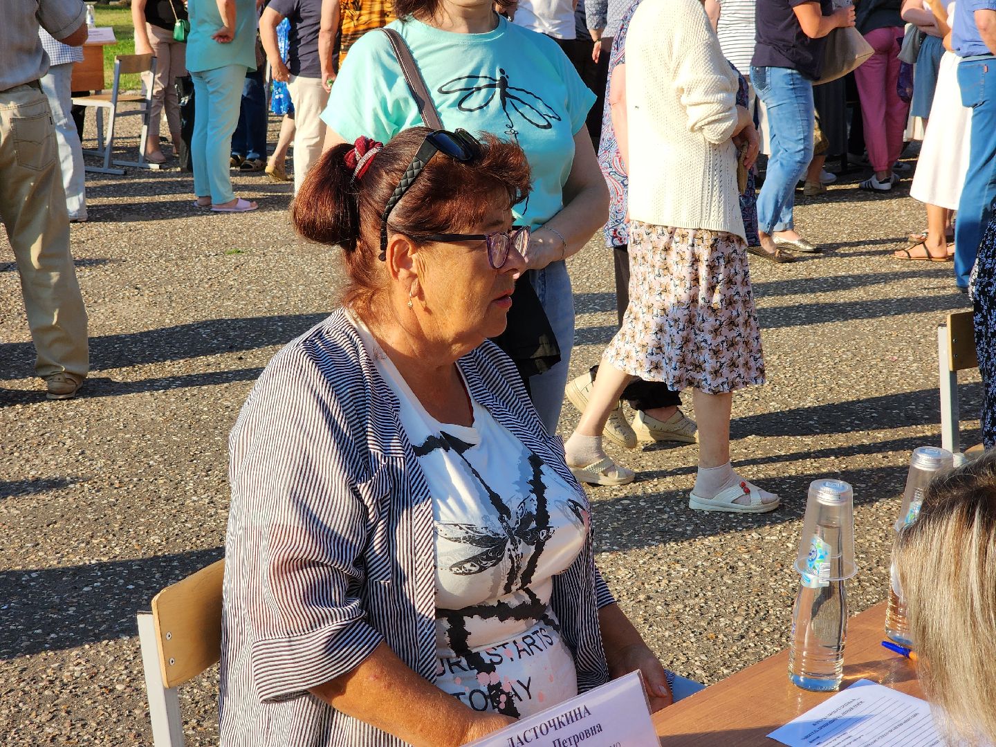 Чехов, микрорайон Венюково, выездная администрация, встреча с жителями, обращения граждан, ремонт тротуара, асфальтирование подходов, социальные объекты, Мосавтодор,