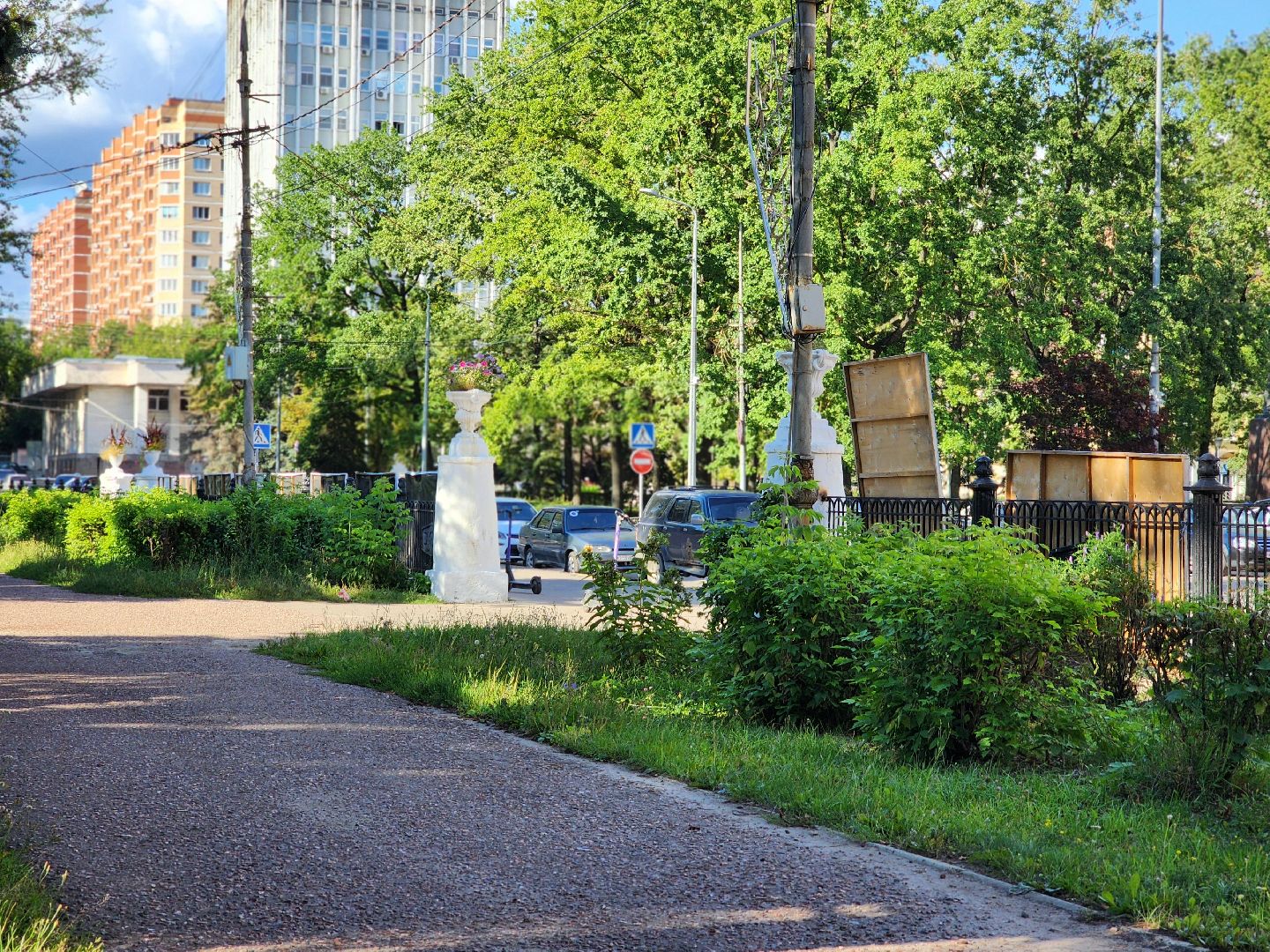 жкх, воскресенск, растения,