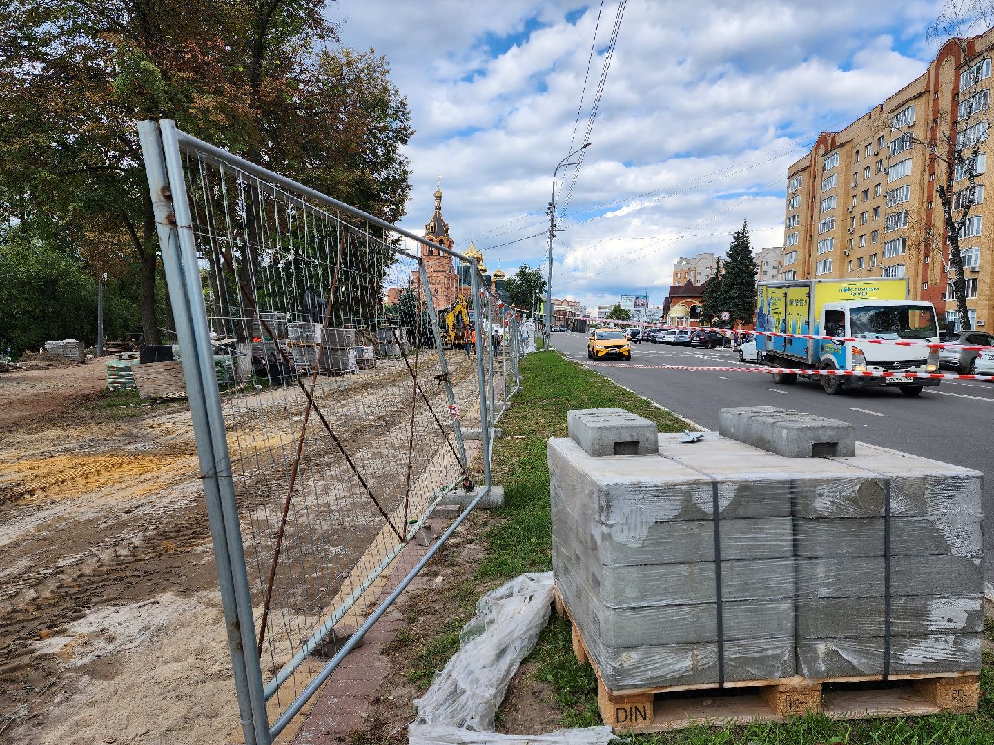 раменское, благоустройство, реконструкция площади победы,