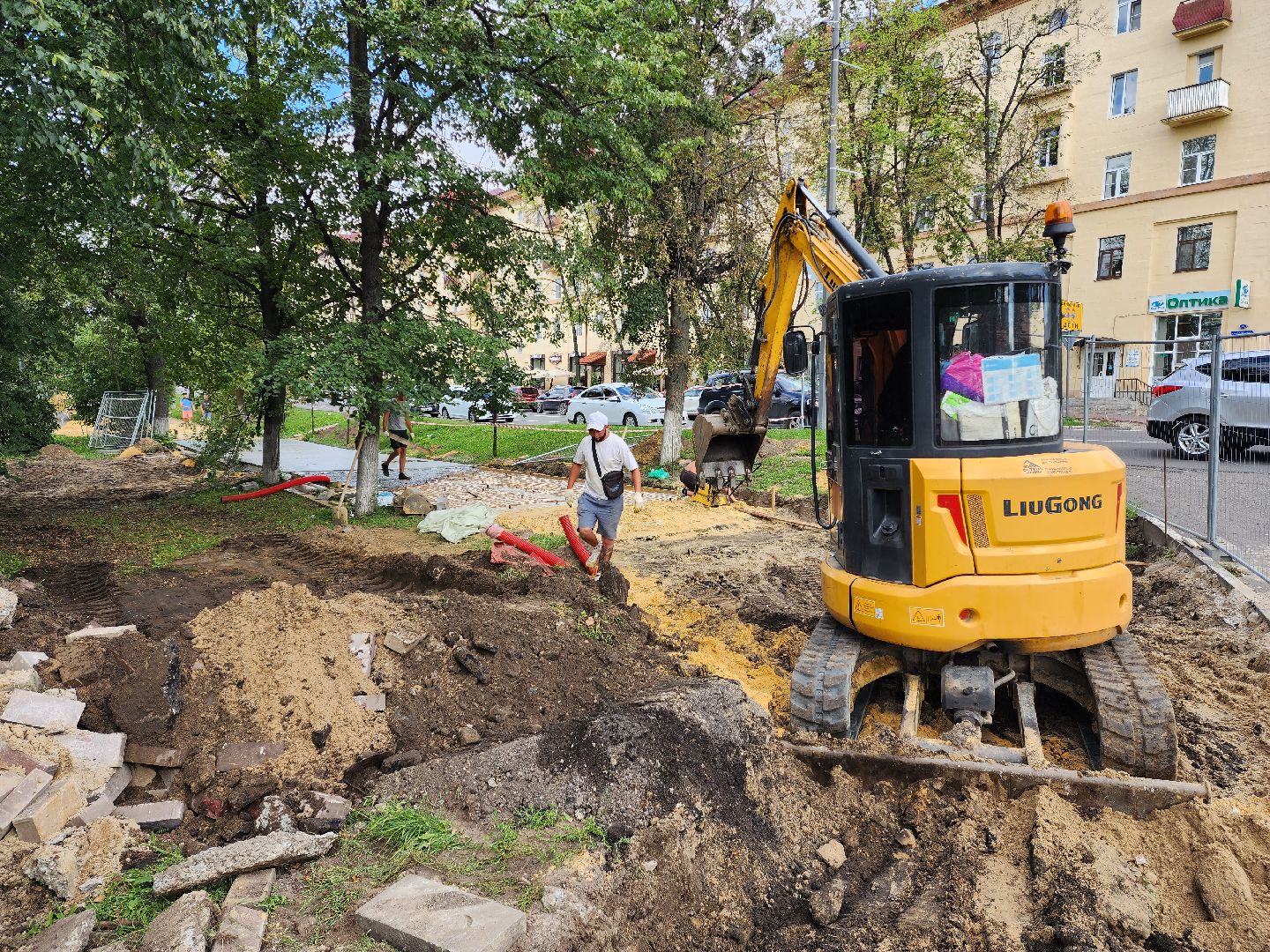 раменское, благоустройство, реконструкция площади победы,