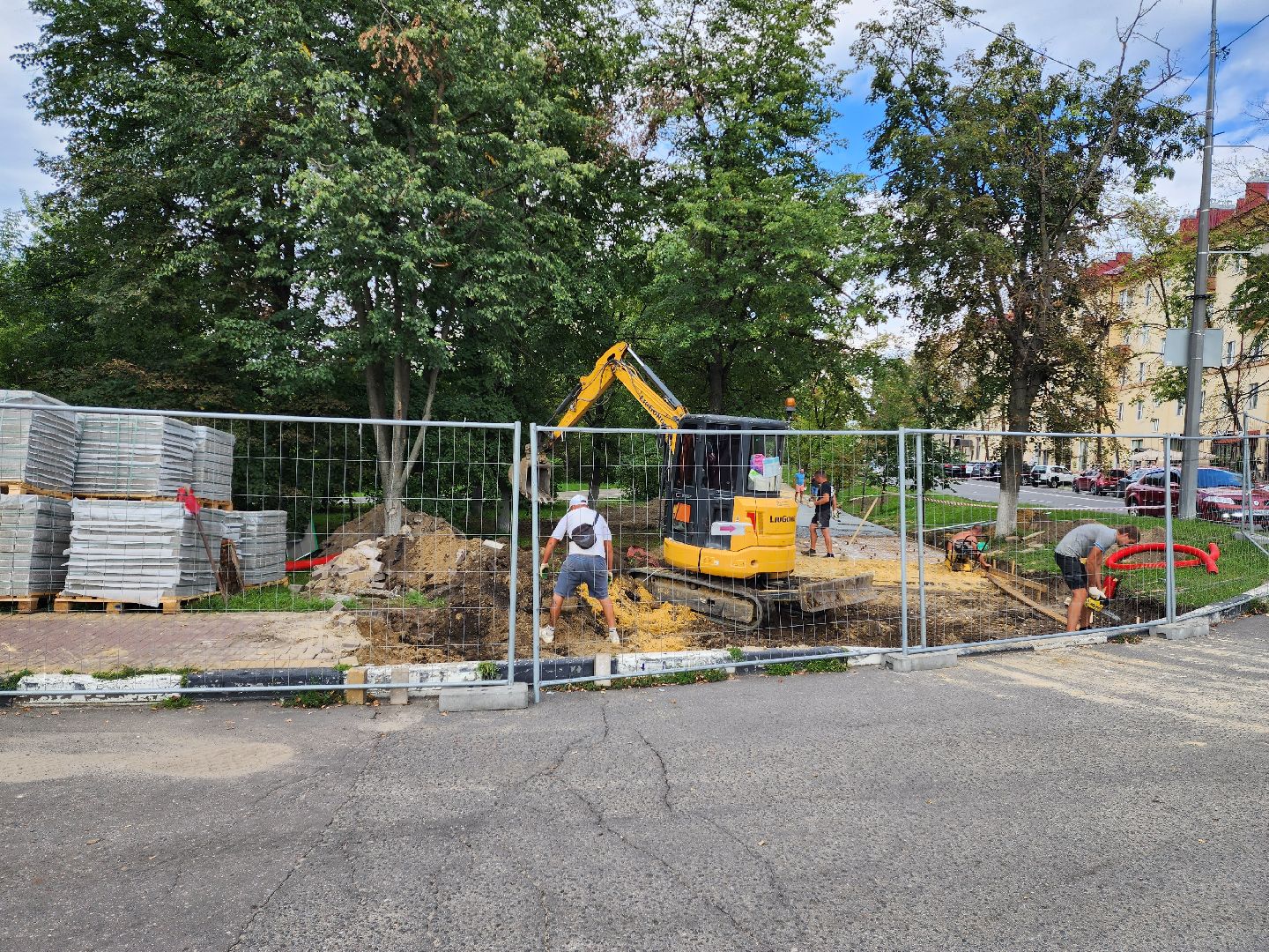 раменское, благоустройство, реконструкция площади победы,