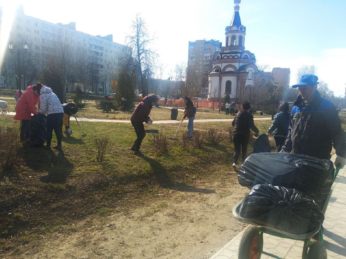 Дмитров, Субботник, Министерство ЖКХ Московской области